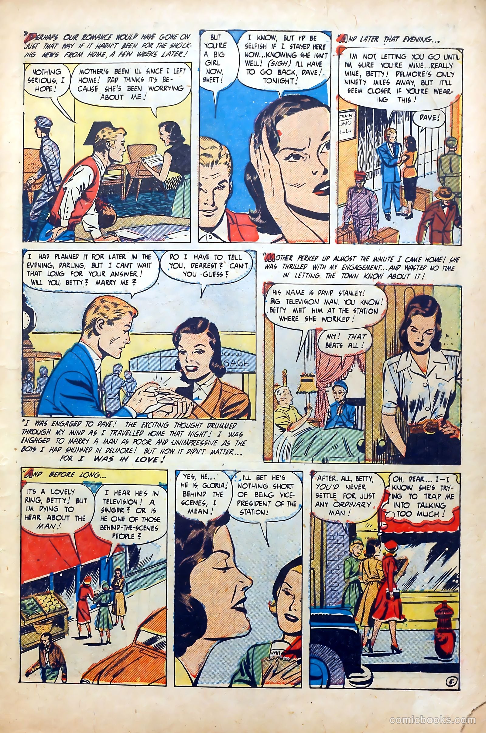 Popular Romance #18 (1950) — page 7 of 36