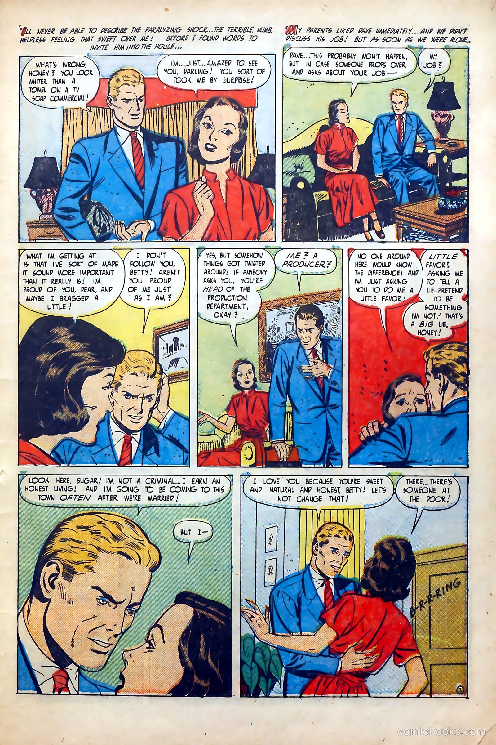 Popular Romance #18 (1950) — page 9 of 36