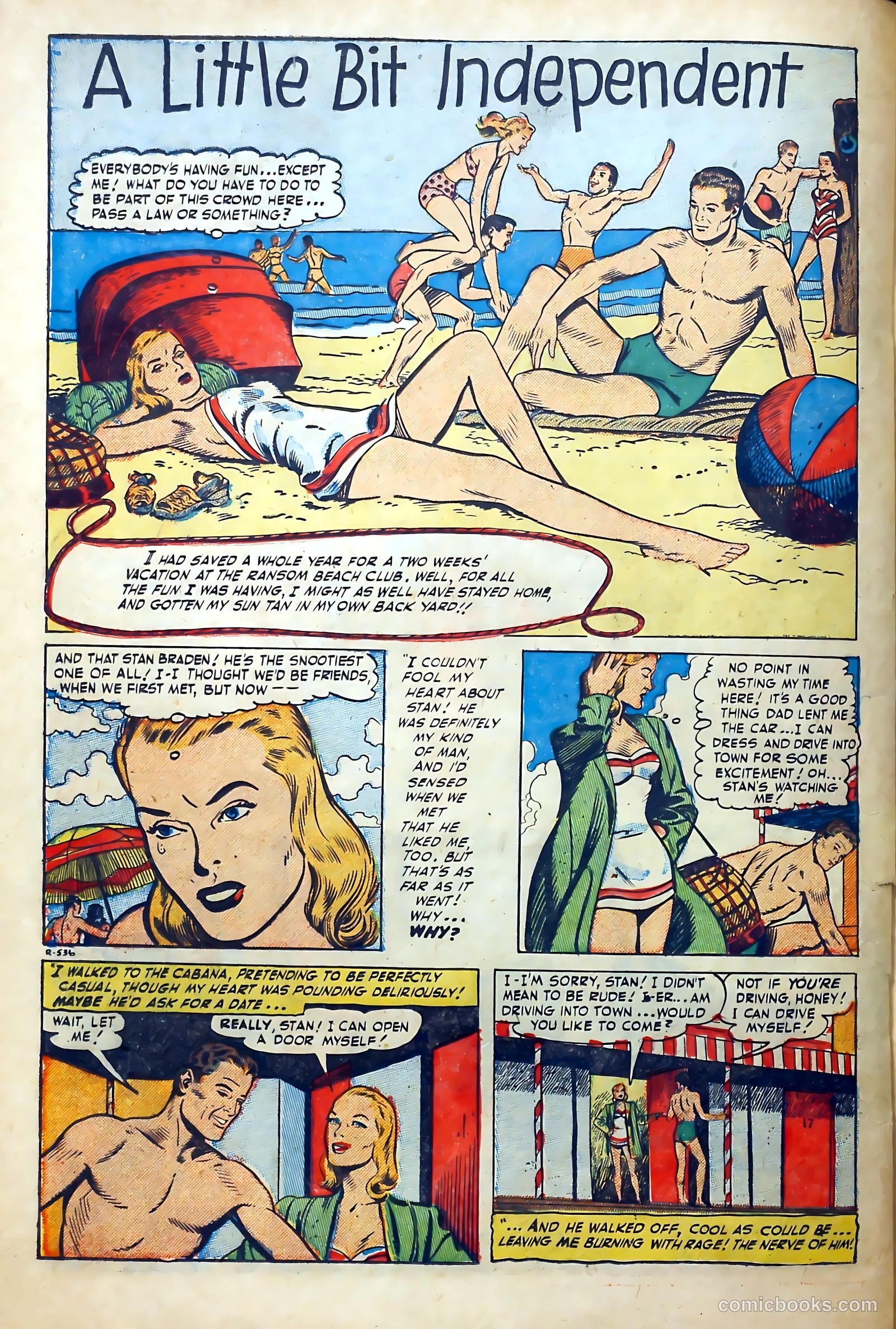 Popular Romance #18 (1950) — page 22 of 36