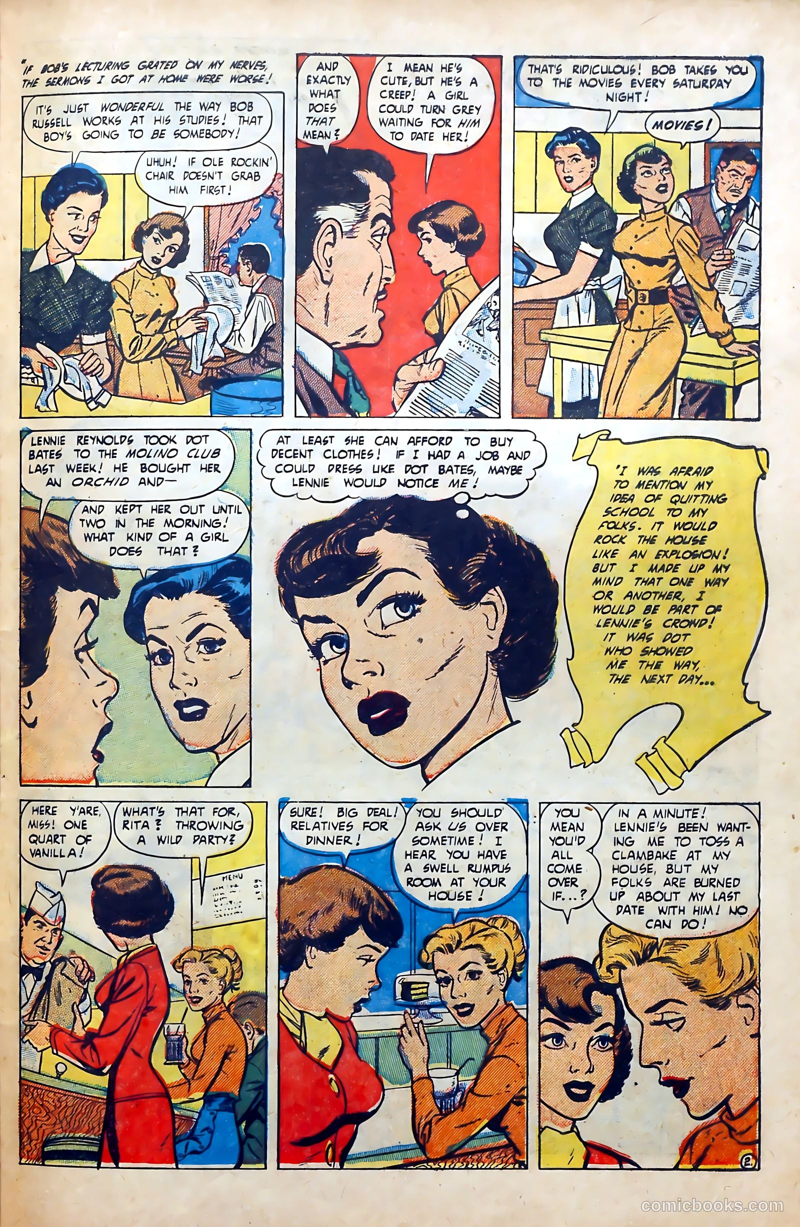 Popular Romance #18 (1950) — page 27 of 36