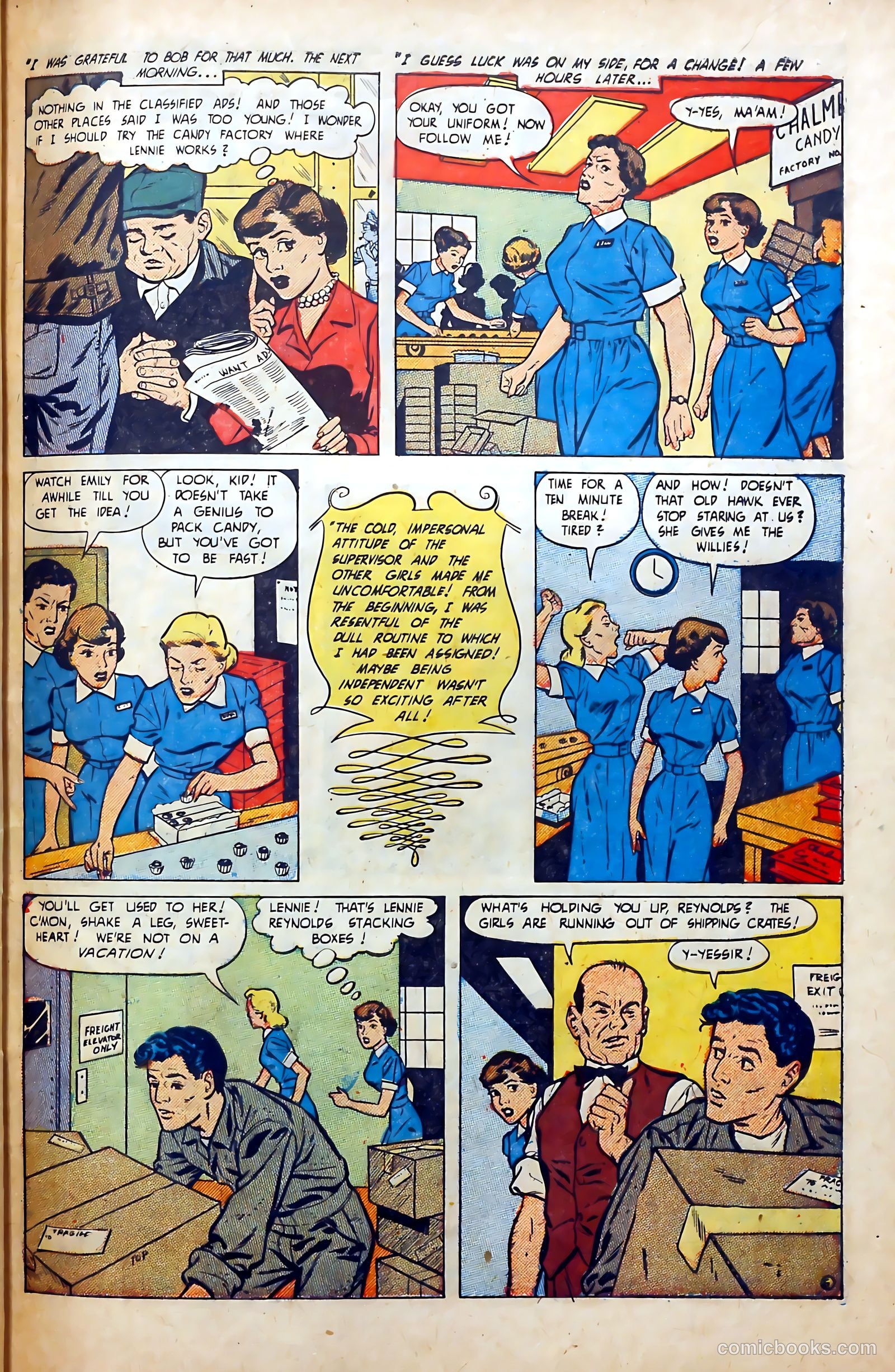 Popular Romance #18 (1950) — page 31 of 36
