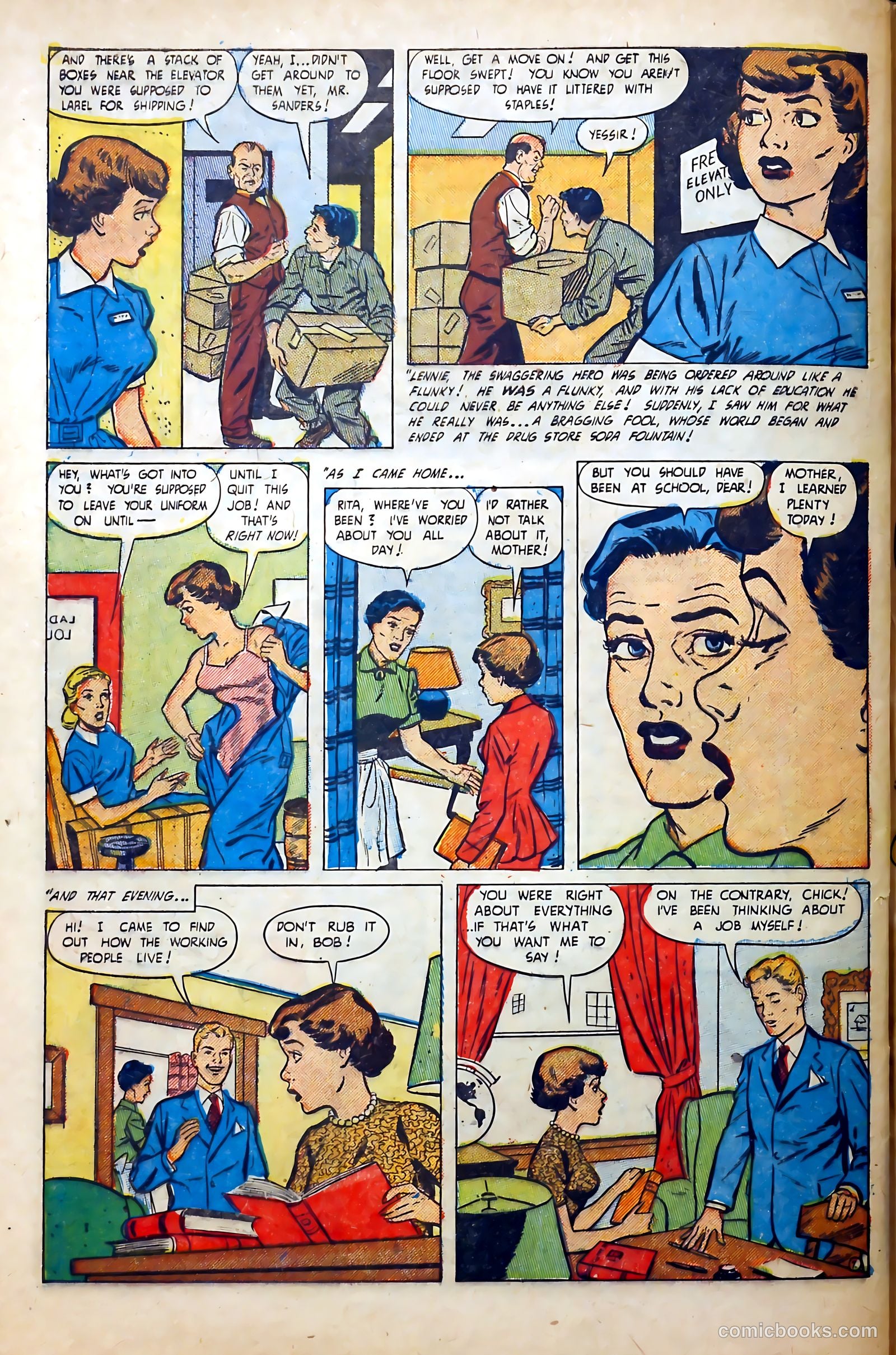 Popular Romance #18 (1950) — page 32 of 36