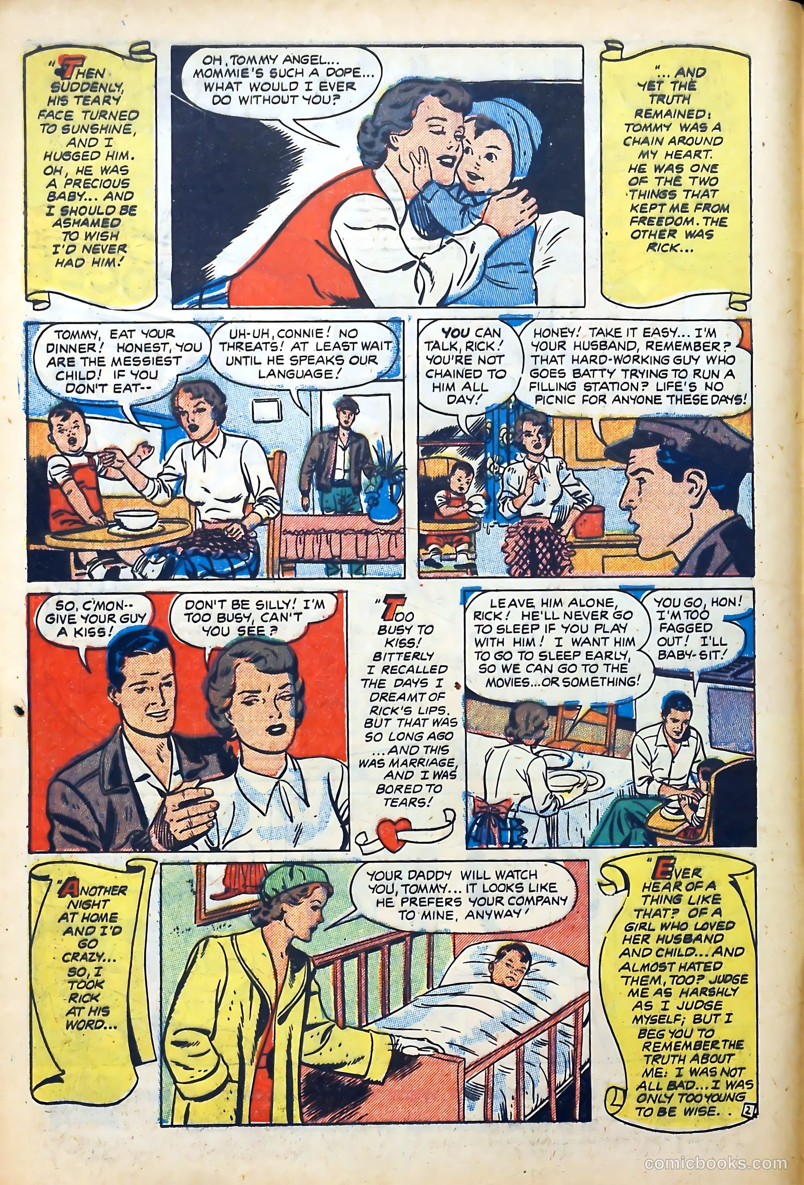 Popular Romance #13 (1950) — page 4 of 36