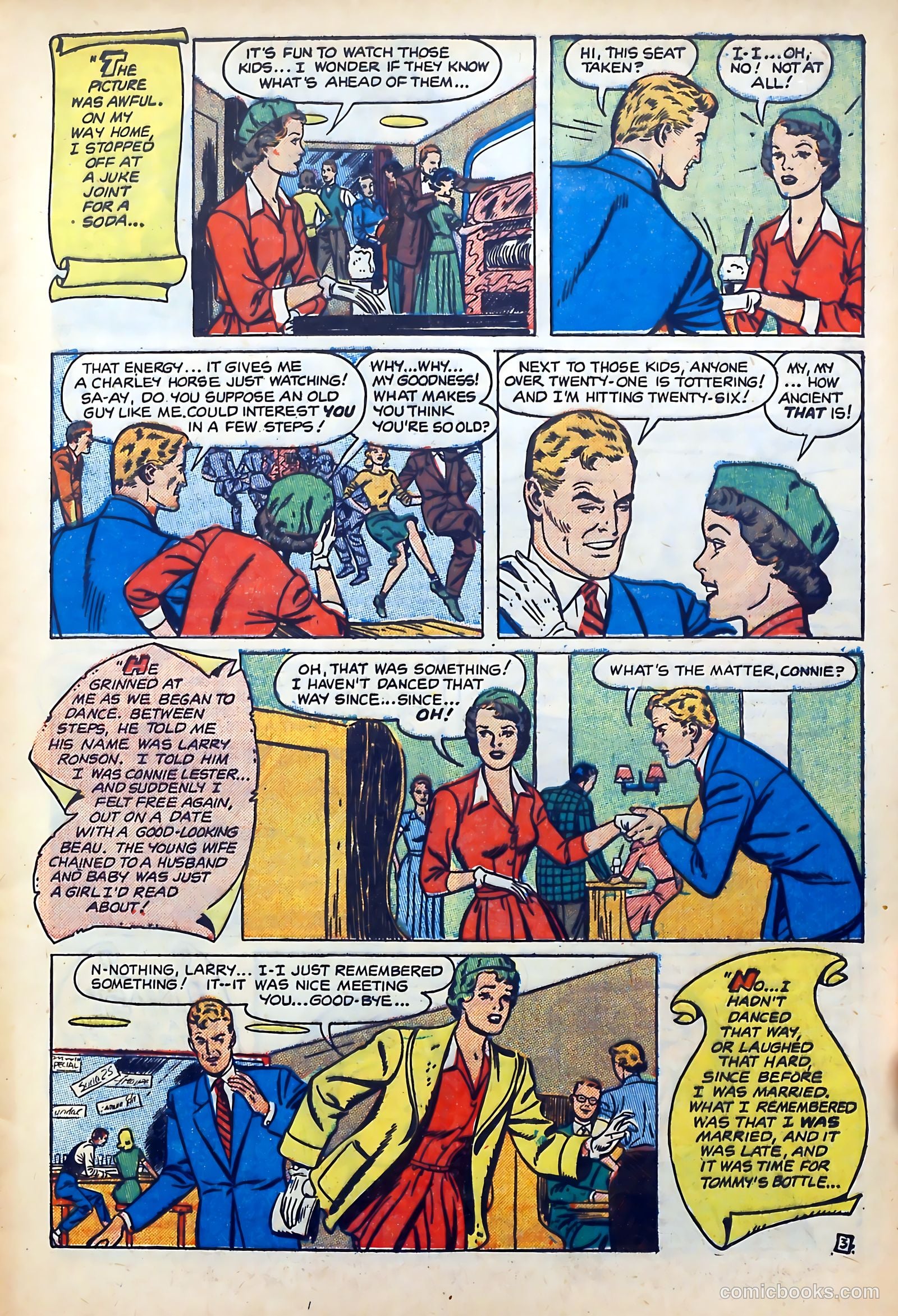 Popular Romance #13 (1950) — page 5 of 36