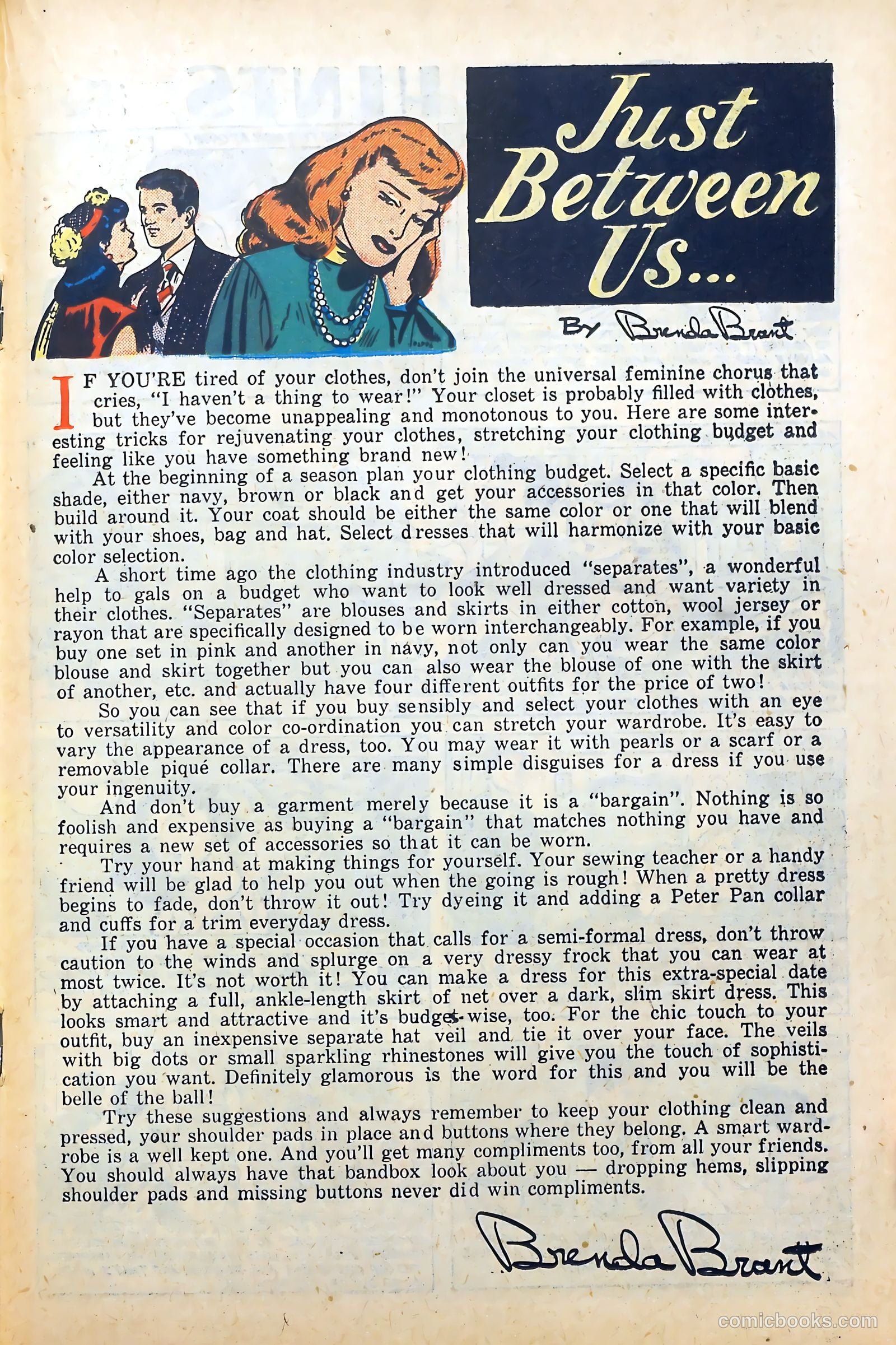 Popular Romance #13 (1950) — page 19 of 36