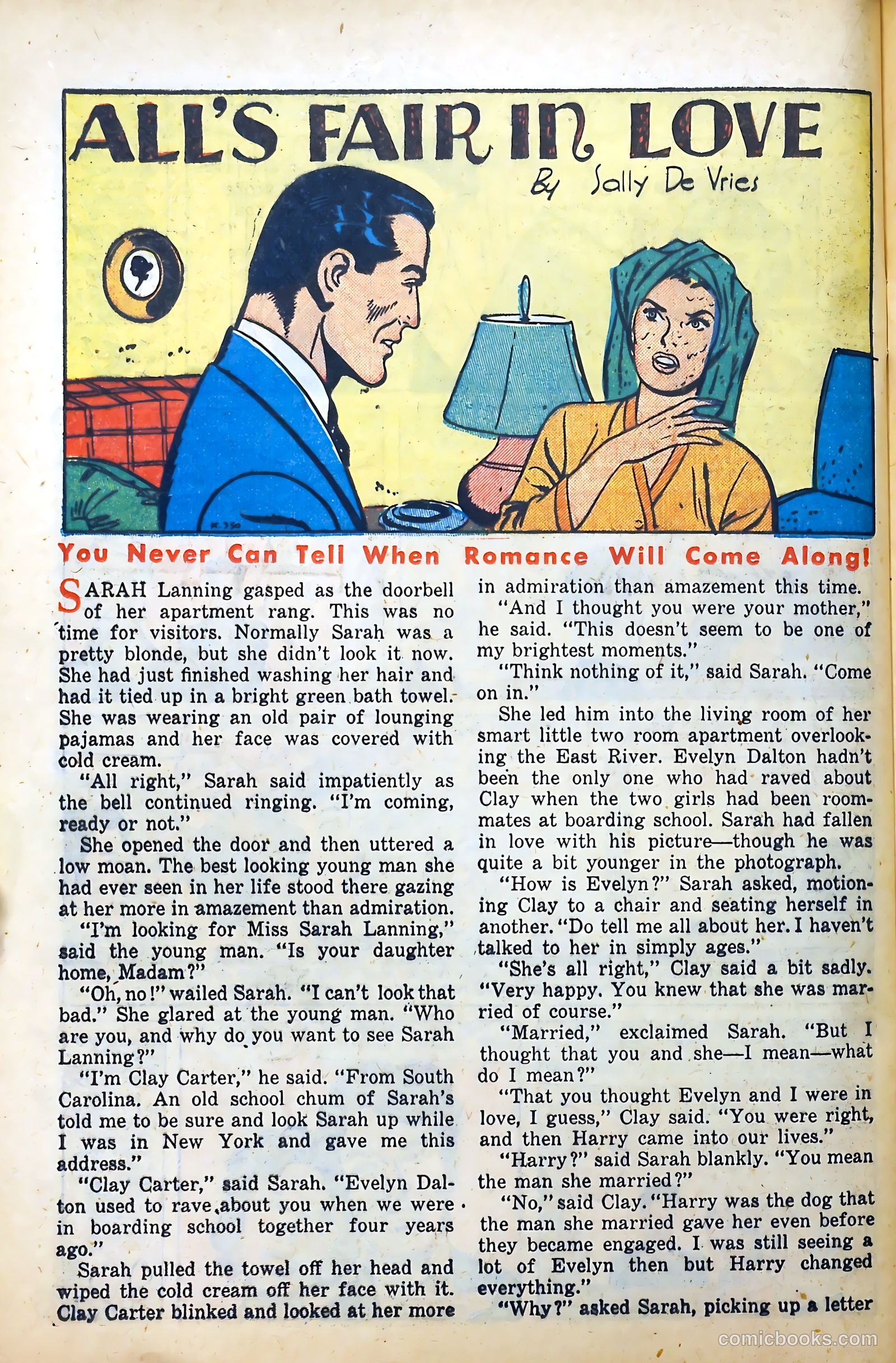 Popular Romance #13 (1950) — page 24 of 36