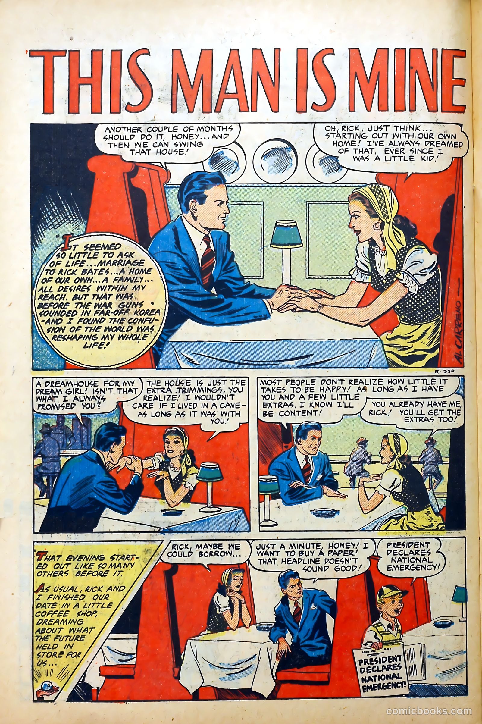 Popular Romance #13 (1950) — page 26 of 36