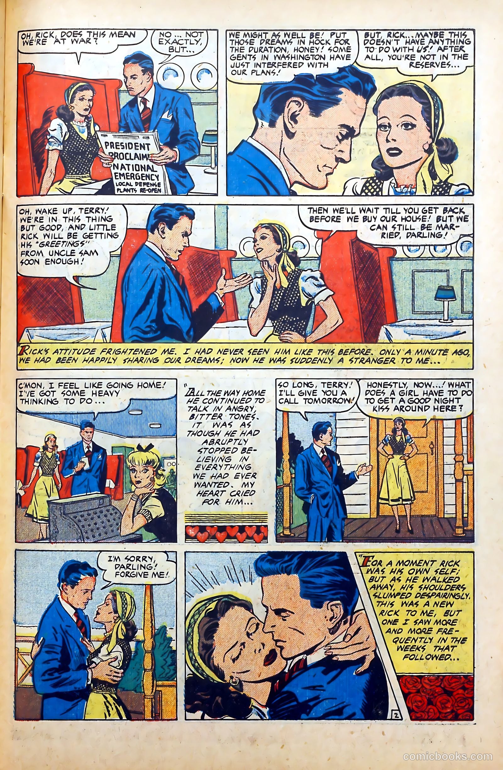 Popular Romance #13 (1950) — page 27 of 36