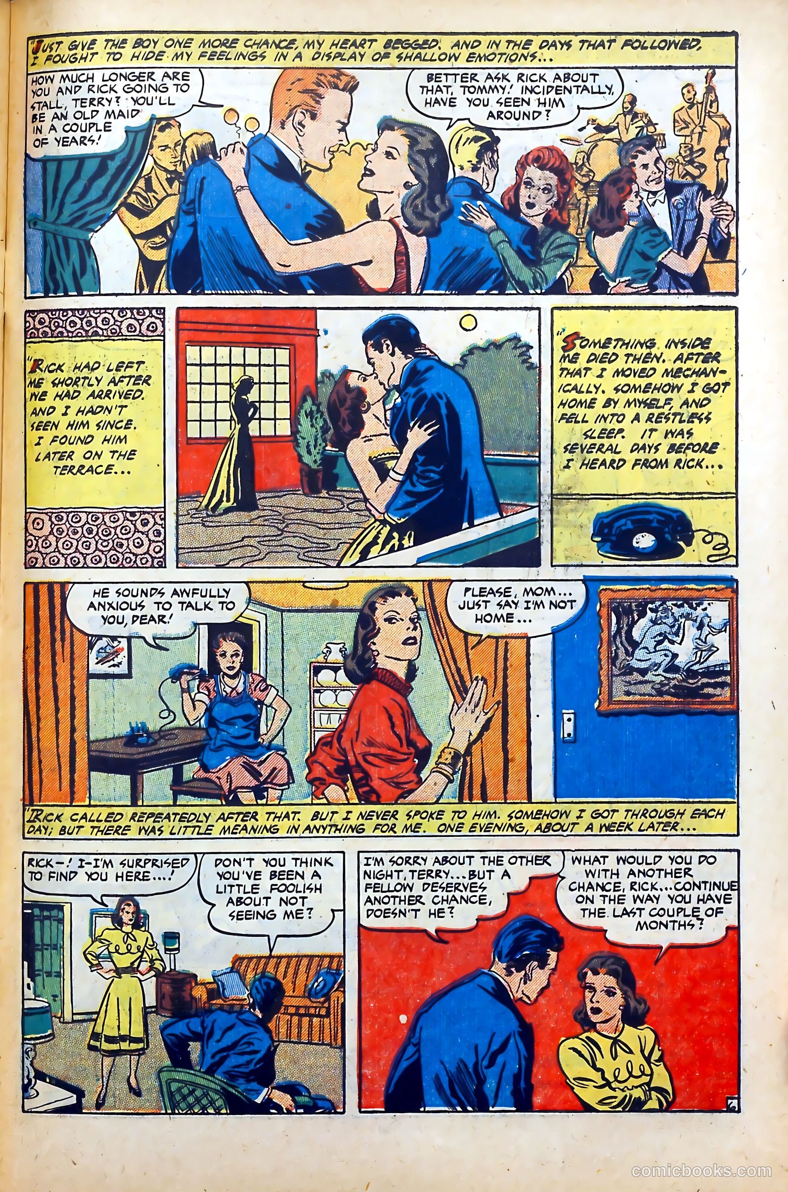 Popular Romance #13 (1950) — page 31 of 36