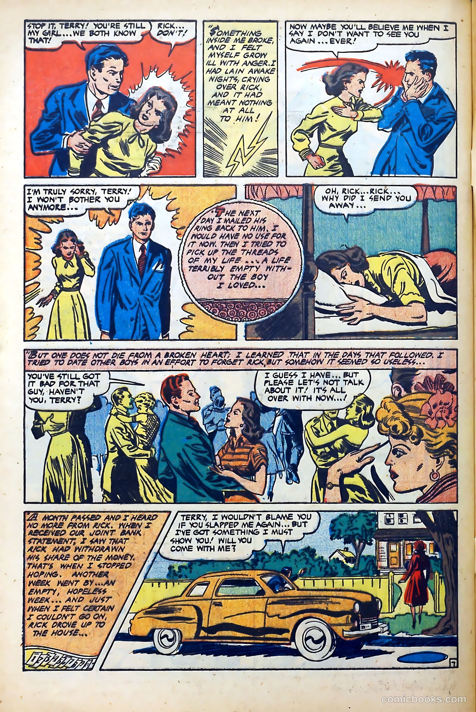Popular Romance #13 (1950) — page 32 of 36