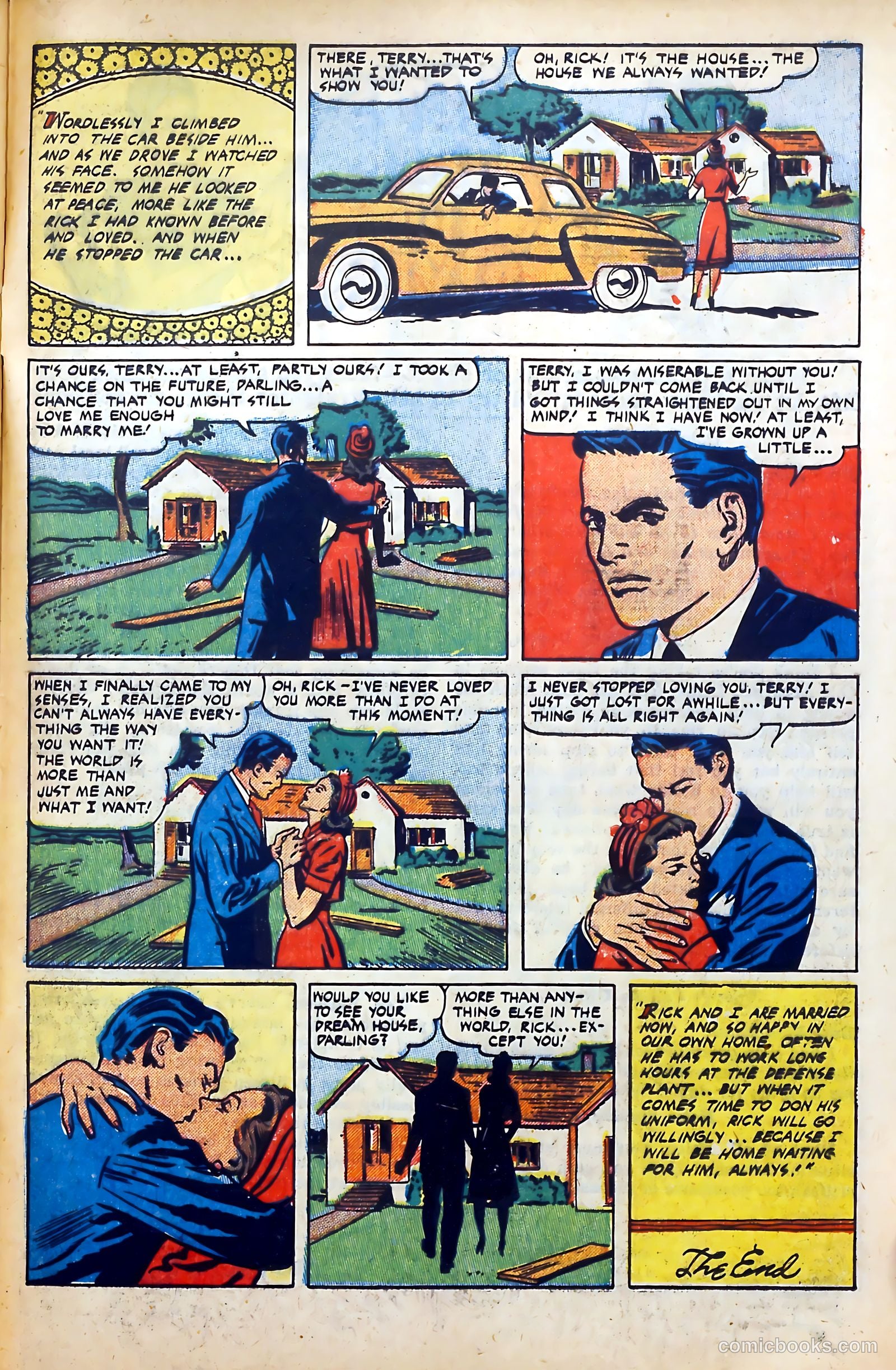 Popular Romance #13 (1950) — page 33 of 36