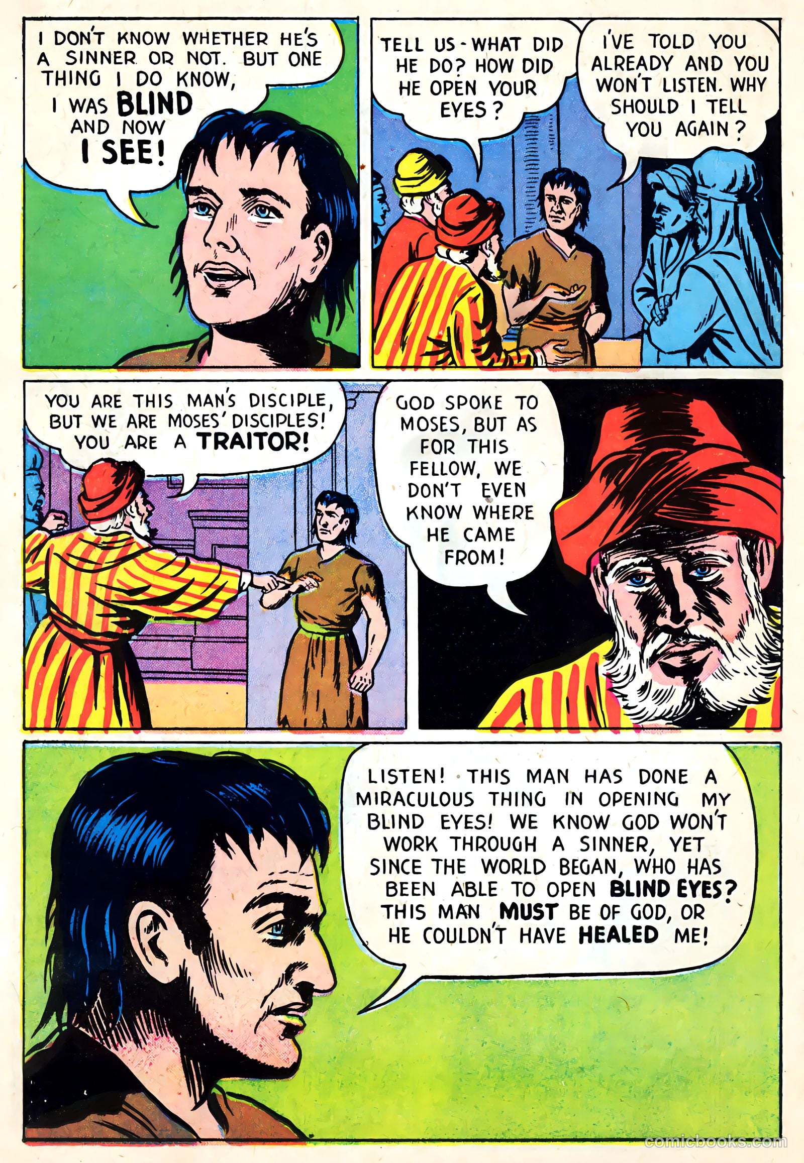 Oral Roberts' True Stories 102 - Now I See #1 — page 18 of 36