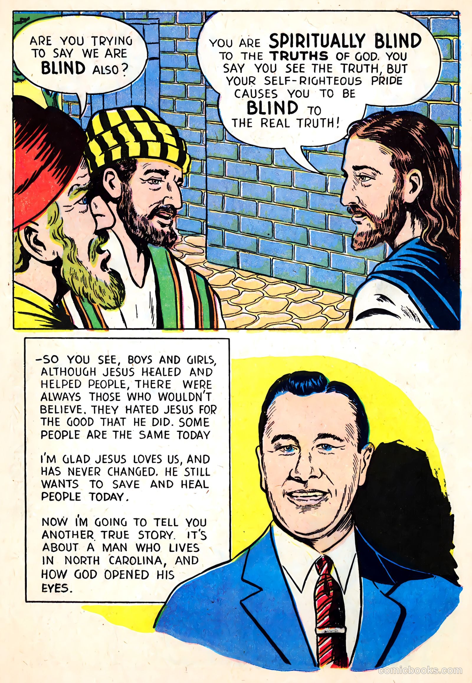 Oral Roberts' True Stories 102 - Now I See #1 — page 21 of 36