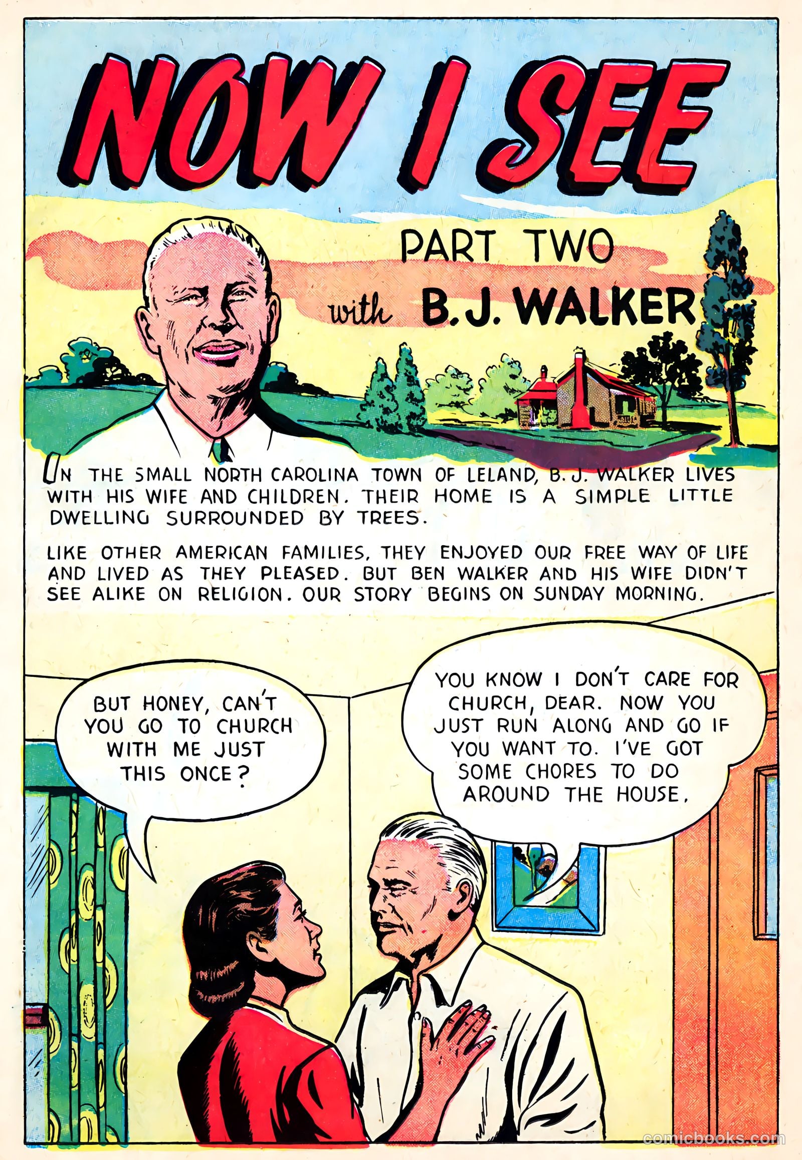 Oral Roberts' True Stories 102 - Now I See #1 — page 22 of 36