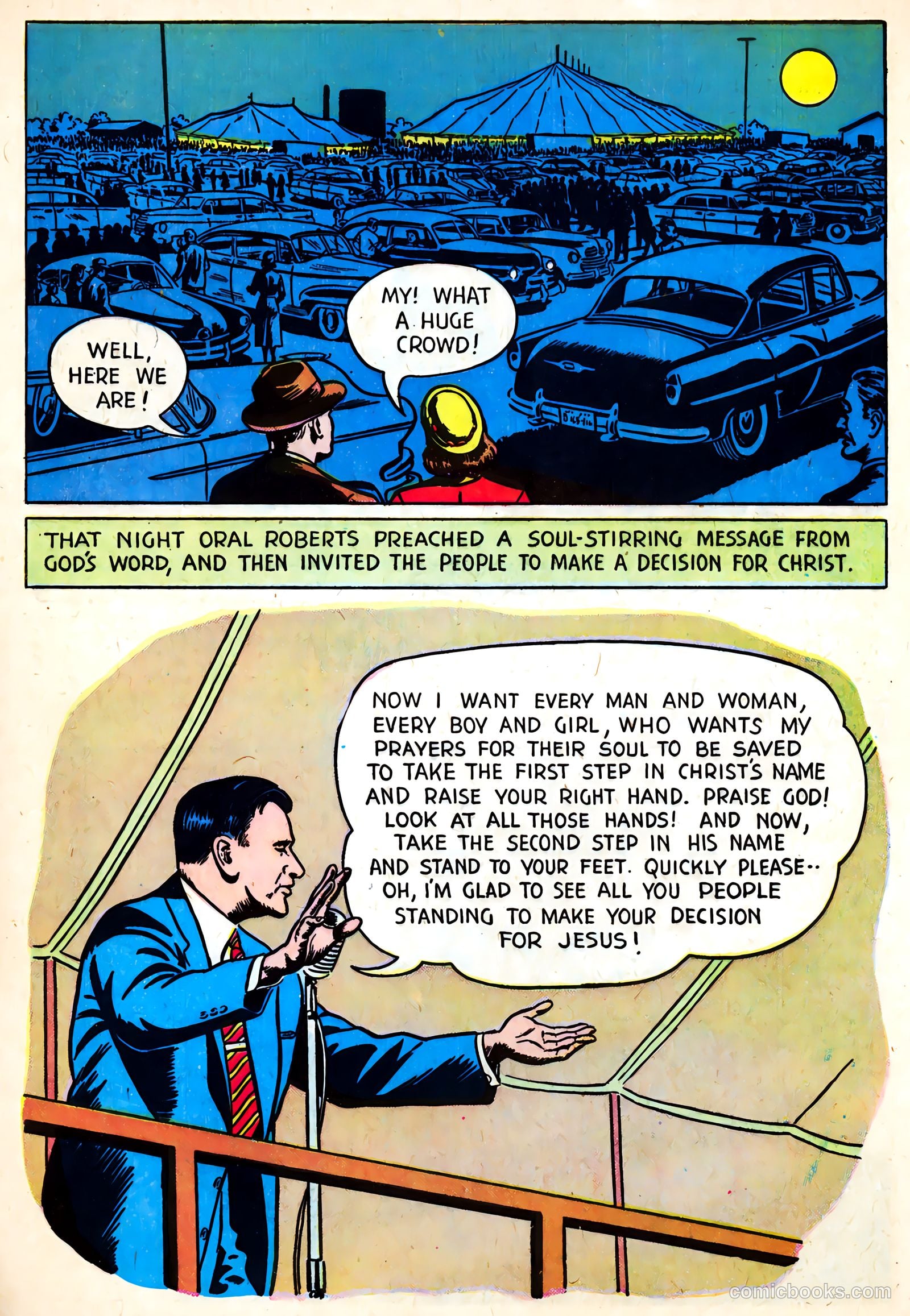 Oral Roberts' True Stories 102 - Now I See #1 — page 29 of 36