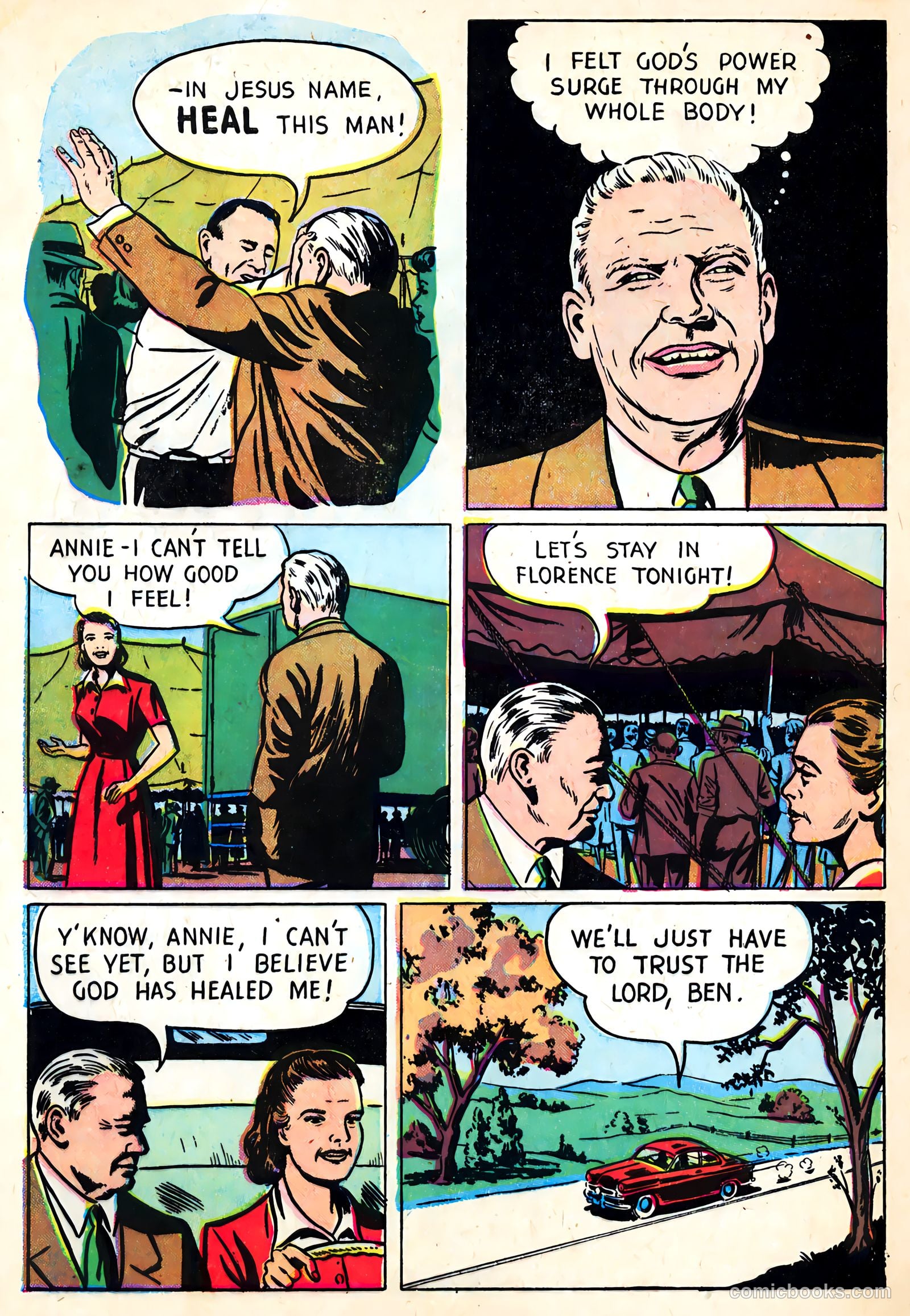 Oral Roberts' True Stories 102 - Now I See #1 — page 32 of 36