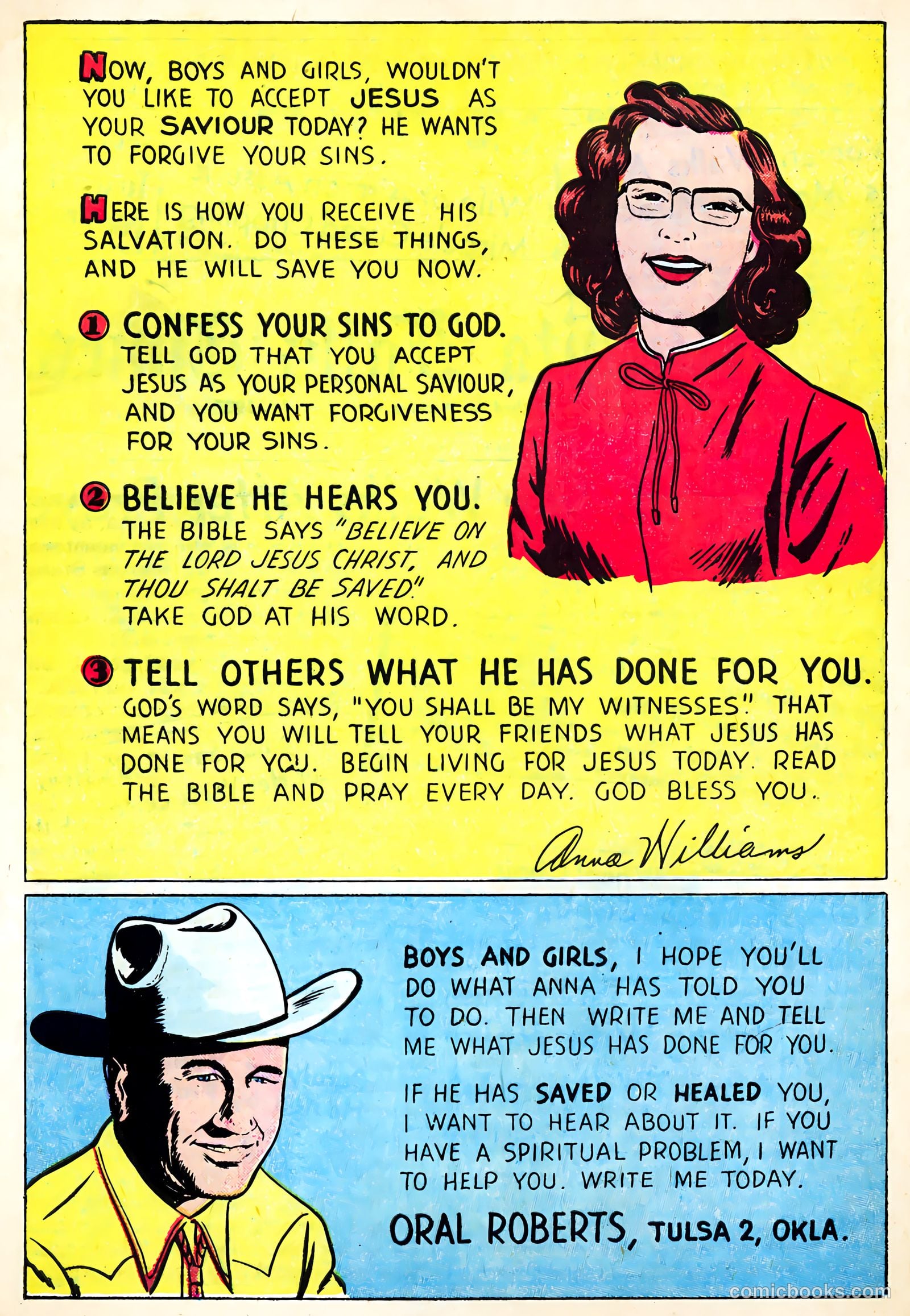 Oral Roberts' True Stories 104 - Released! #1 — page 32 of 36