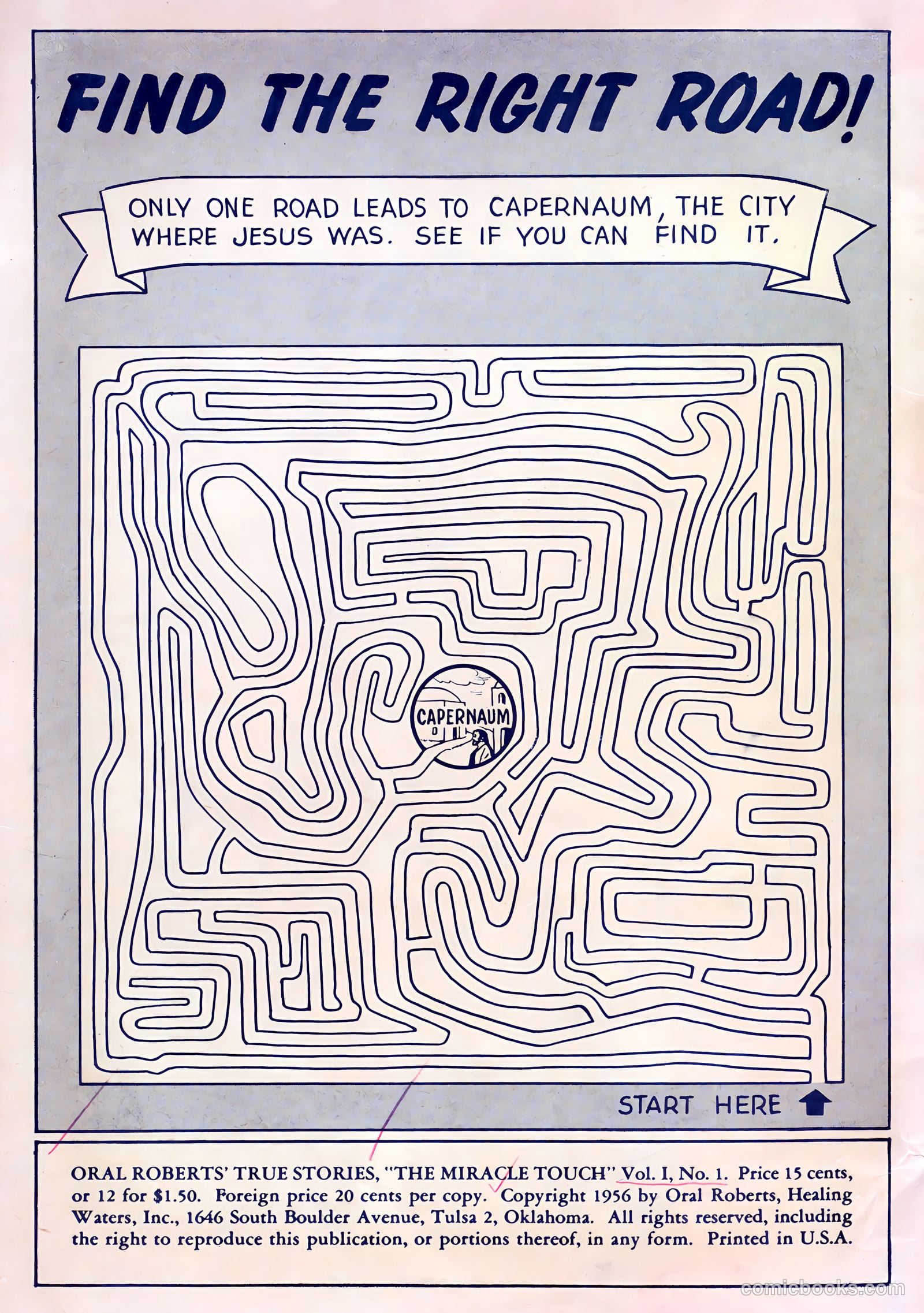 Oral Roberts' True Stories 101 - The Miracle Touch #1 — page 3 of 37