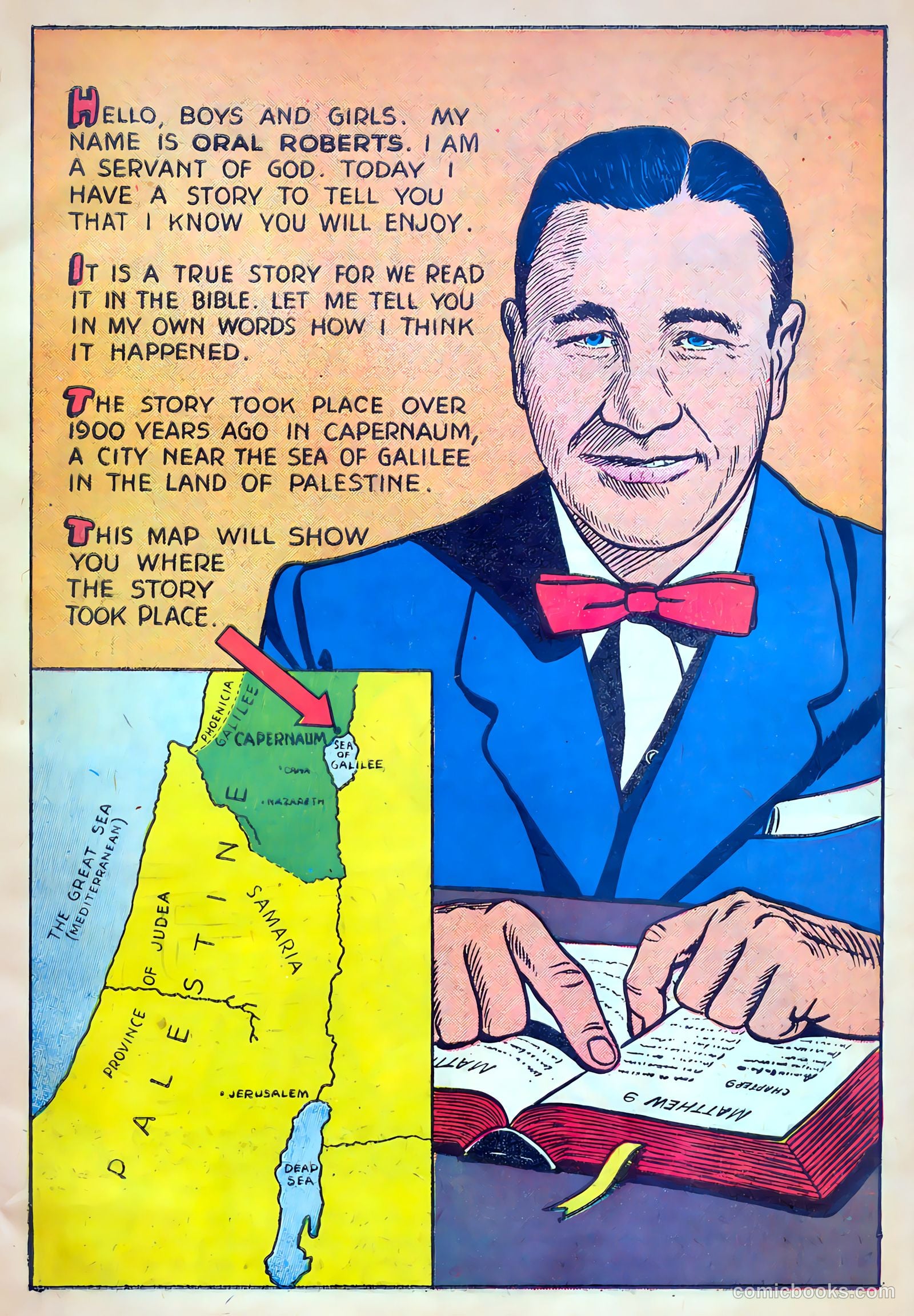Oral Roberts' True Stories 101 - The Miracle Touch #1 — page 4 of 37