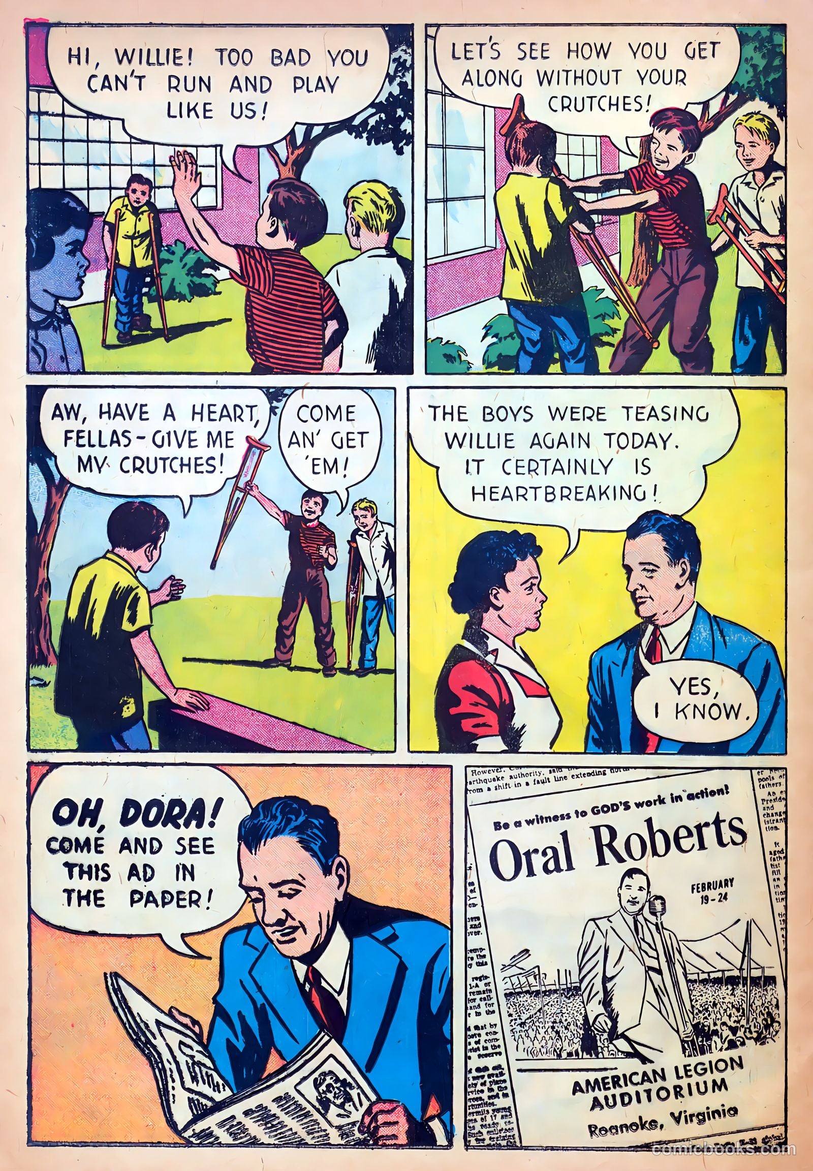 Oral Roberts' True Stories 101 - The Miracle Touch #1 — page 25 of 37