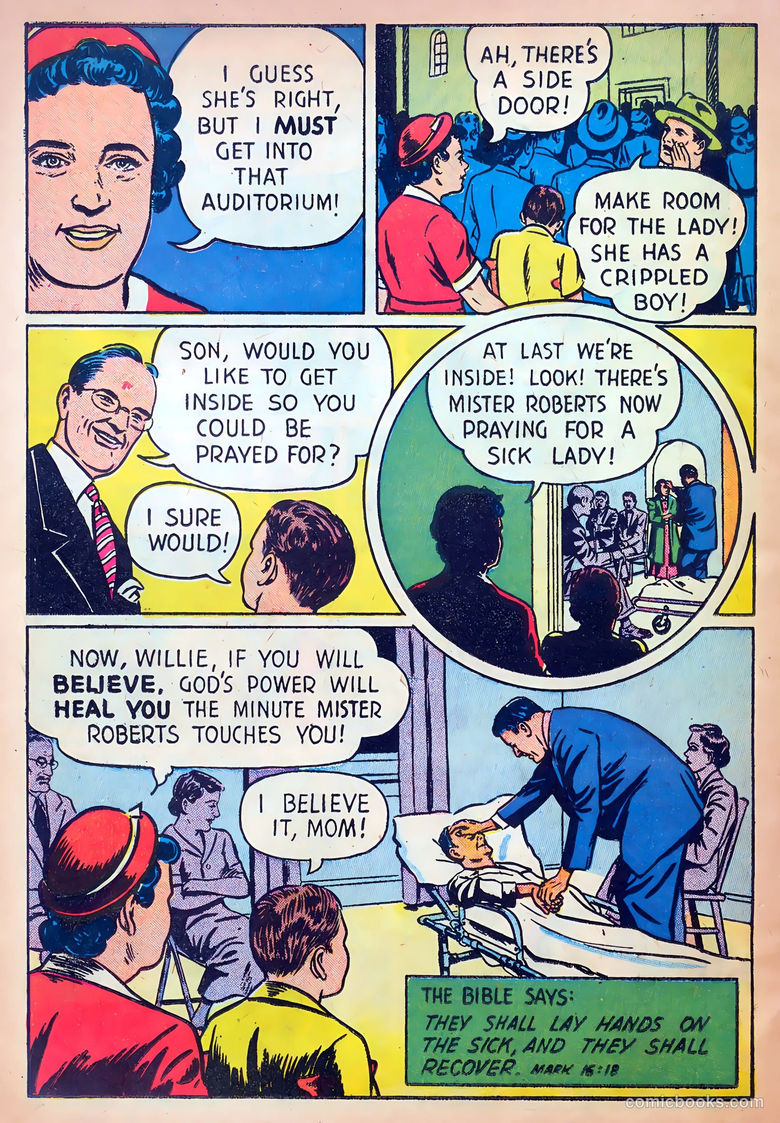Oral Roberts' True Stories 101 - The Miracle Touch #1 — page 27 of 37