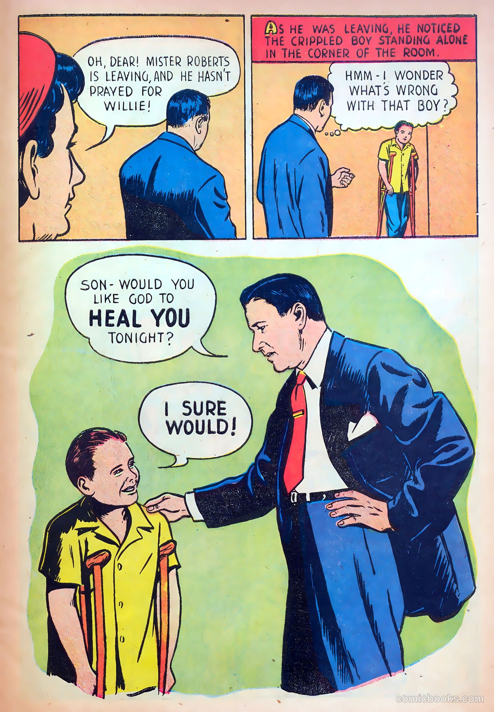 Oral Roberts' True Stories 101 - The Miracle Touch #1 — page 28 of 37