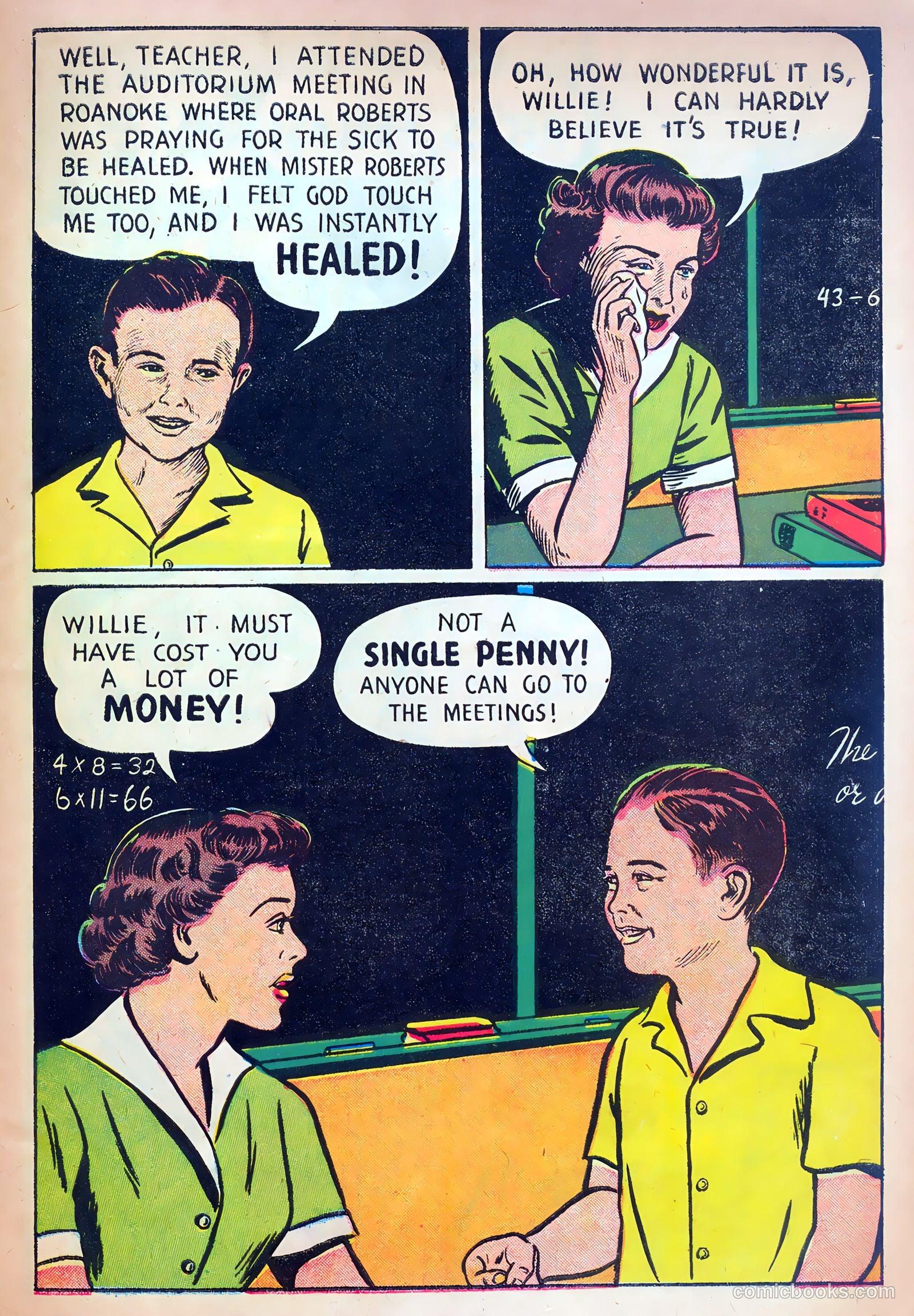 Oral Roberts' True Stories 101 - The Miracle Touch #1 — page 32 of 37