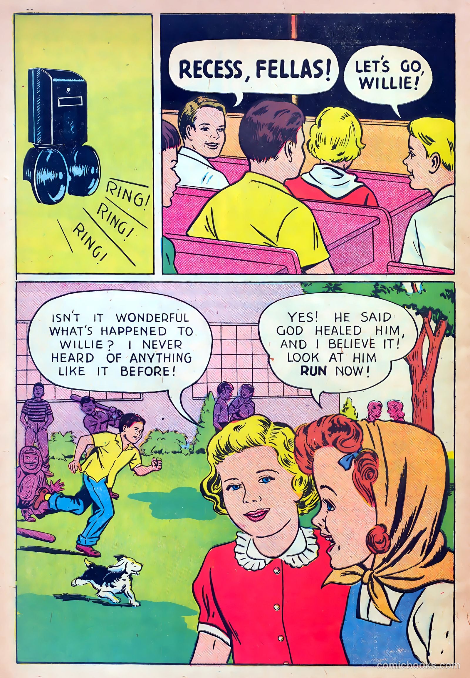Oral Roberts' True Stories 101 - The Miracle Touch #1 — page 33 of 37