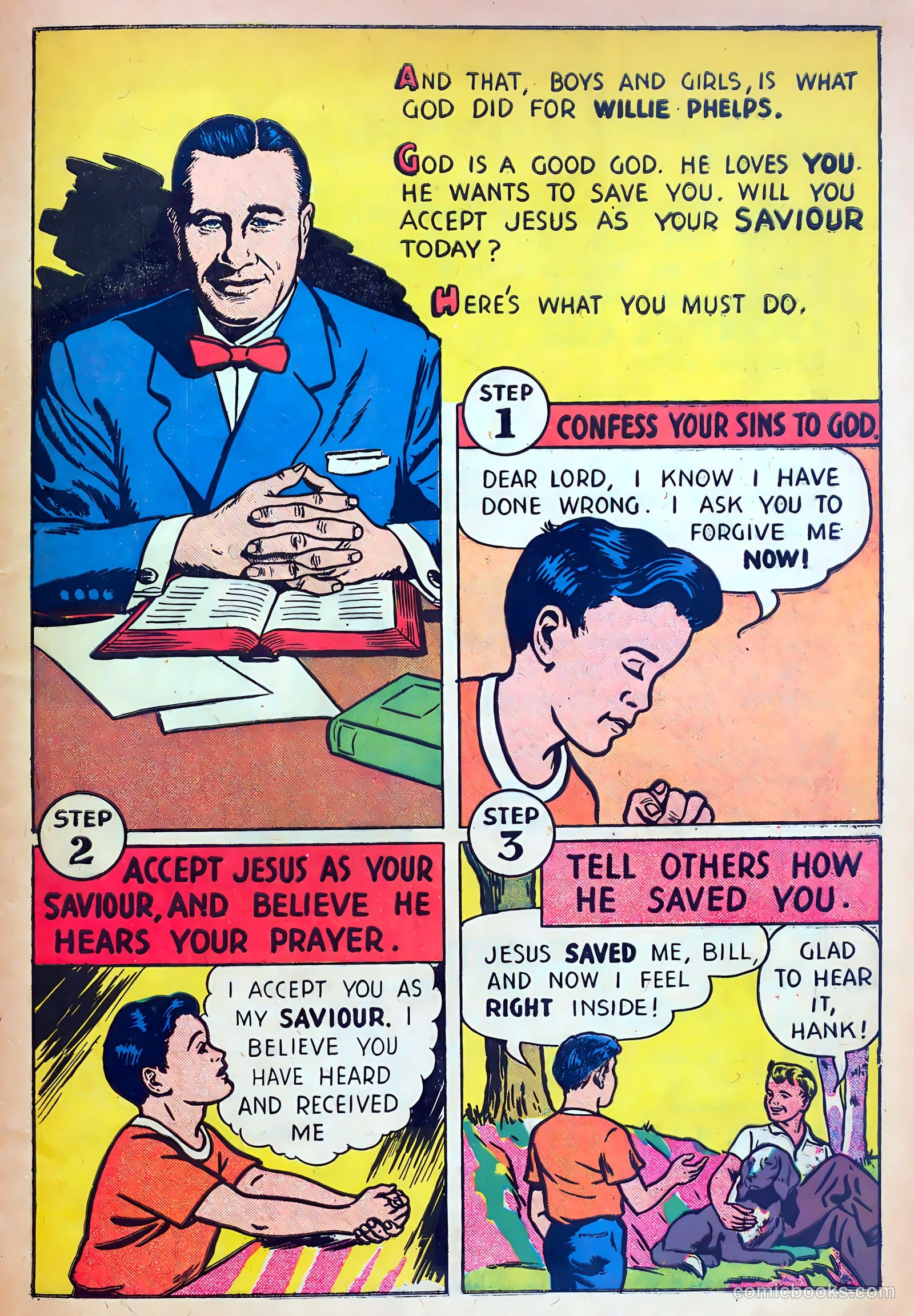 Oral Roberts' True Stories 101 - The Miracle Touch #1 — page 34 of 37