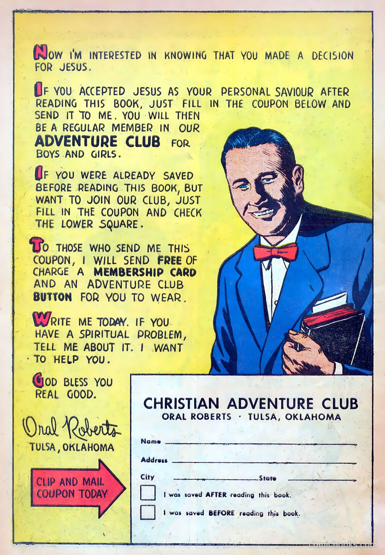 Oral Roberts' True Stories 101 - The Miracle Touch #1 — page 35 of 37