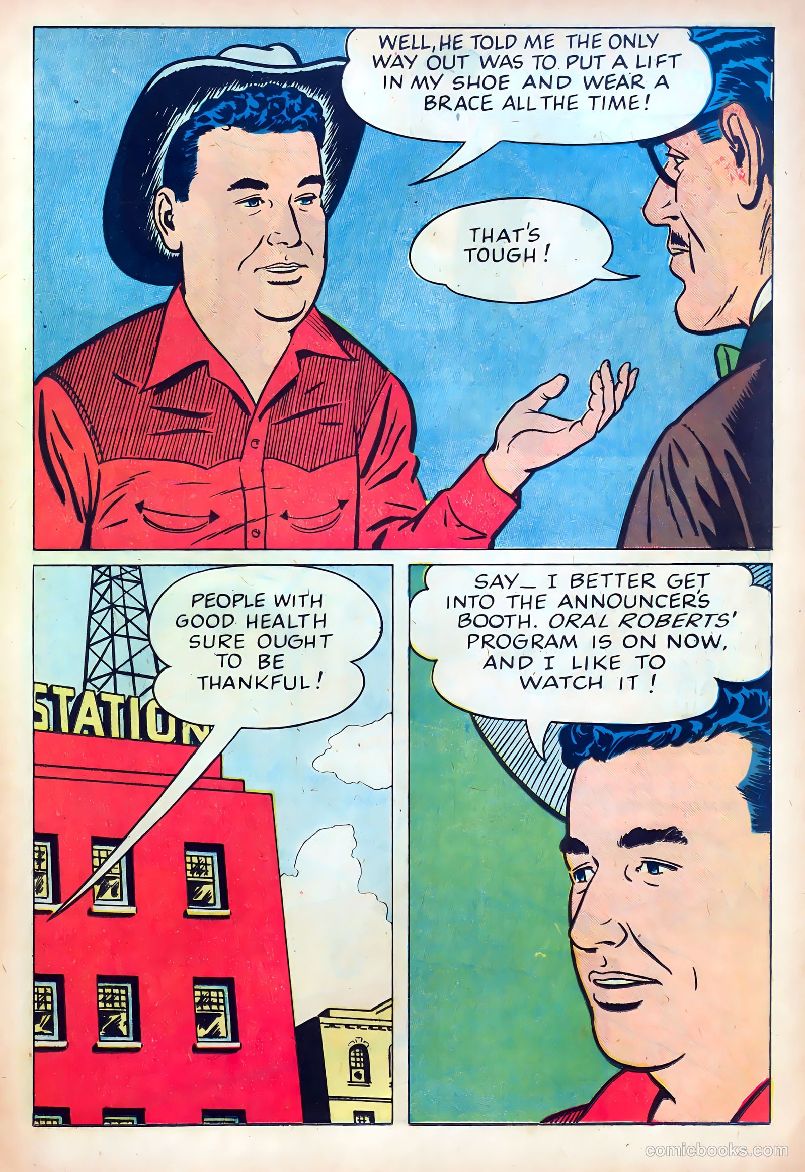 Oral Roberts' True Stories 109 - Dusty Boyd, The Happy Cowboy #1 — page 13 of 36