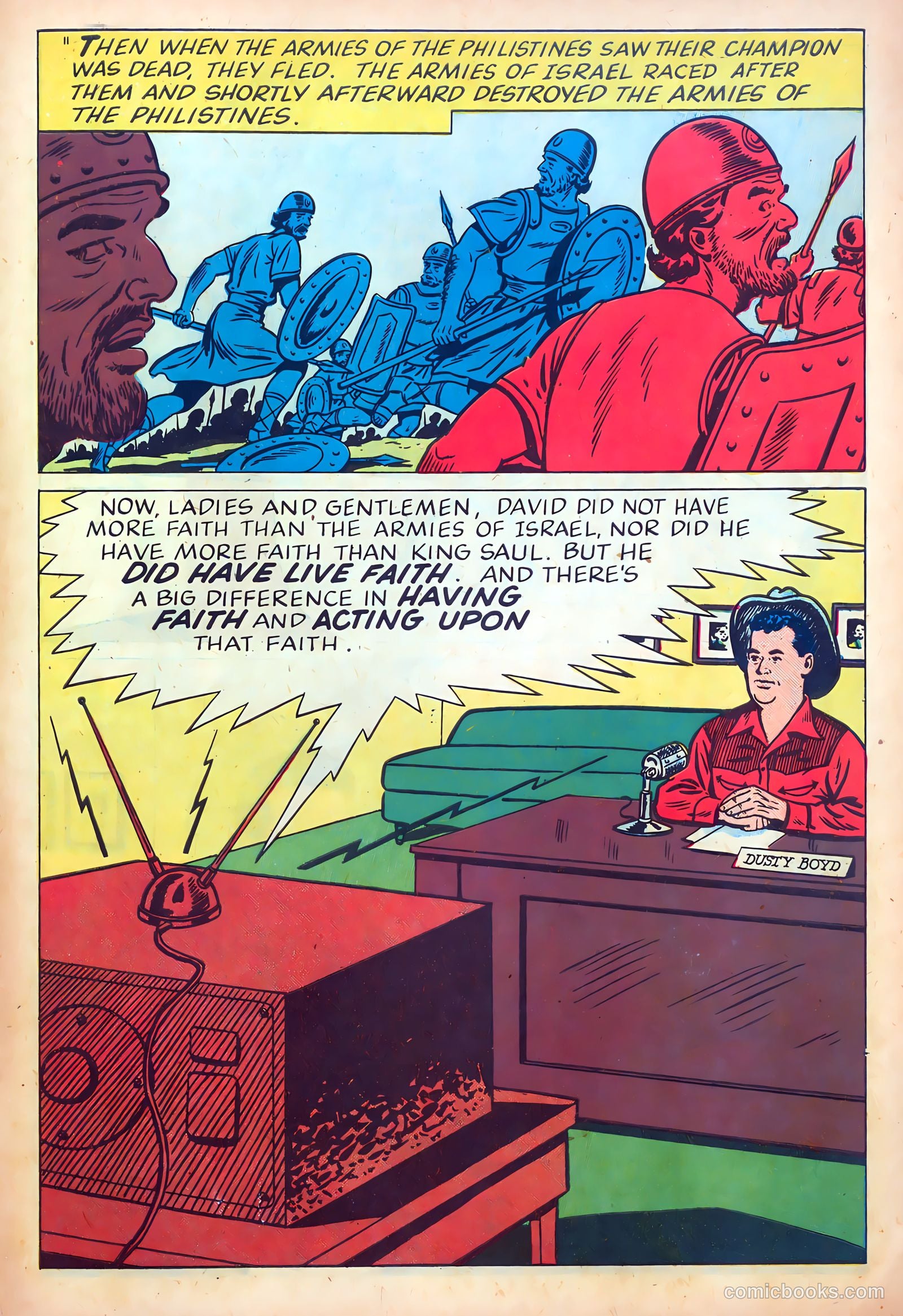Oral Roberts' True Stories 109 - Dusty Boyd, The Happy Cowboy #1 — page 27 of 36
