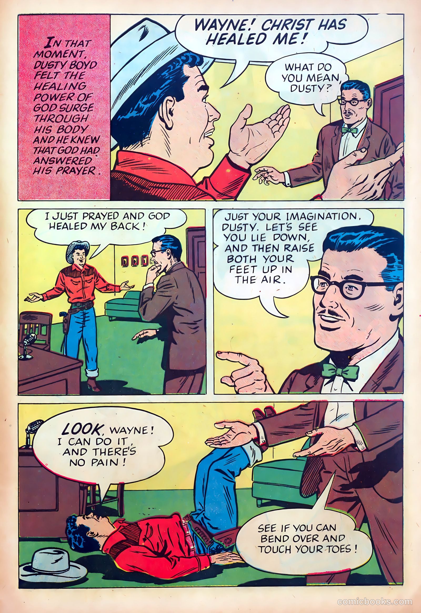 Oral Roberts' True Stories 109 - Dusty Boyd, The Happy Cowboy #1 — page 29 of 36