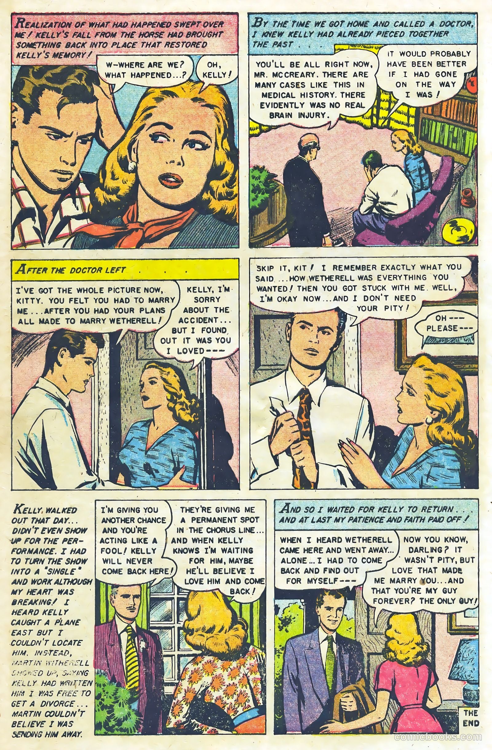 Complete Love Magazine #176 (1951) — page 9 of 36