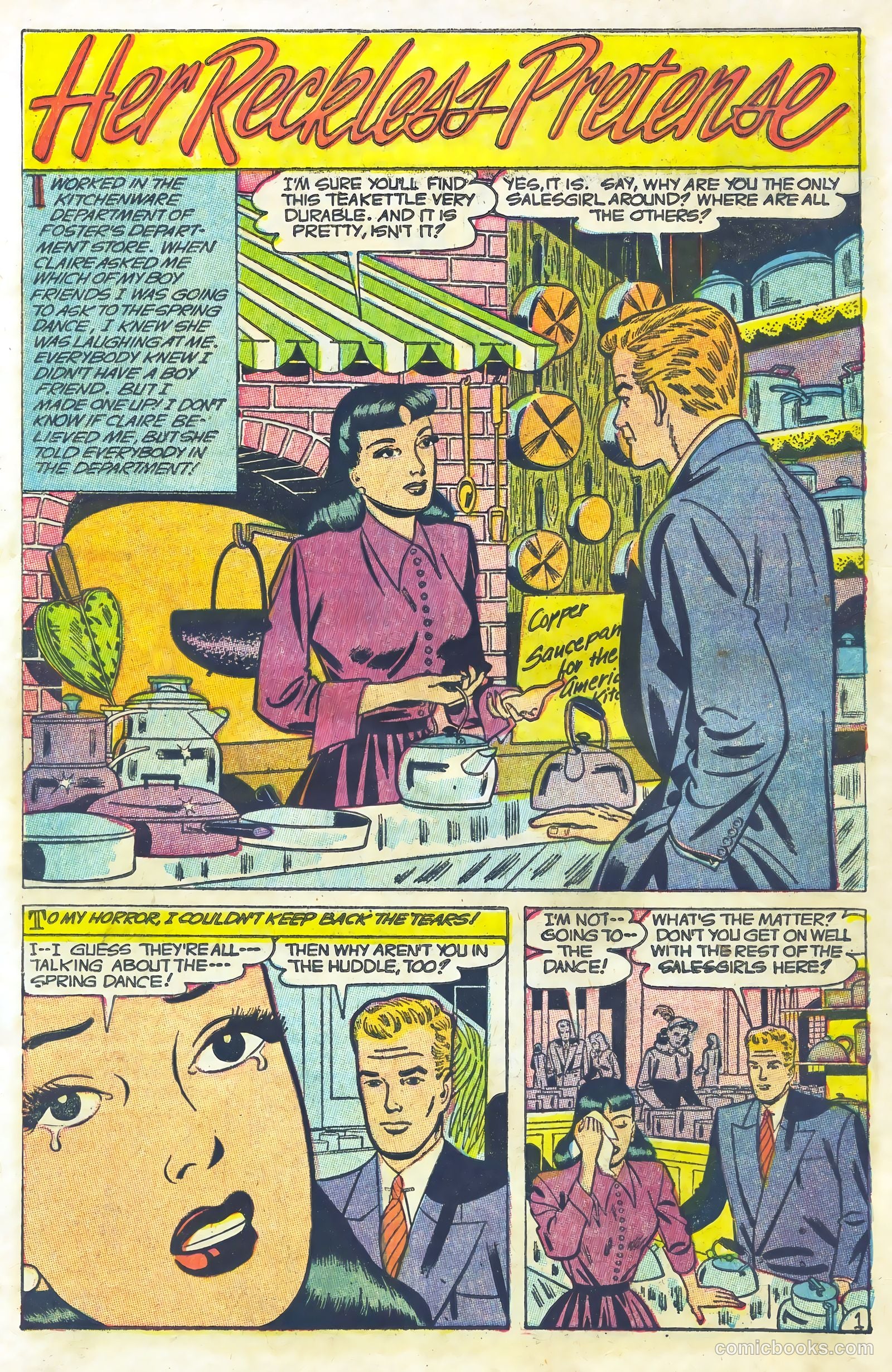 Complete Love Magazine #176 (1951) — page 10 of 36
