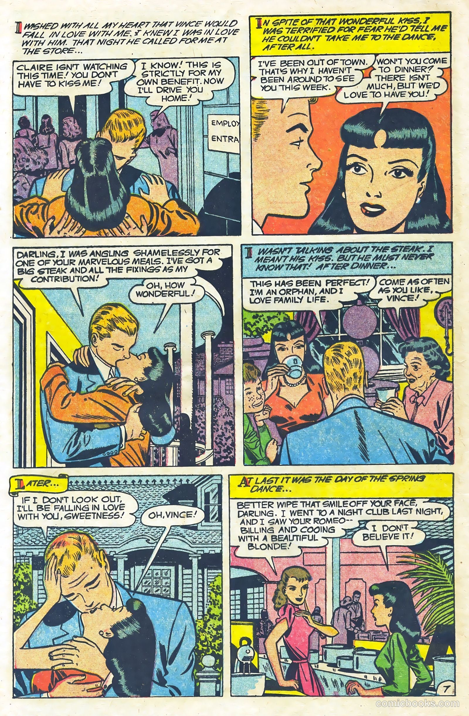 Complete Love Magazine #176 (1951) — page 16 of 36