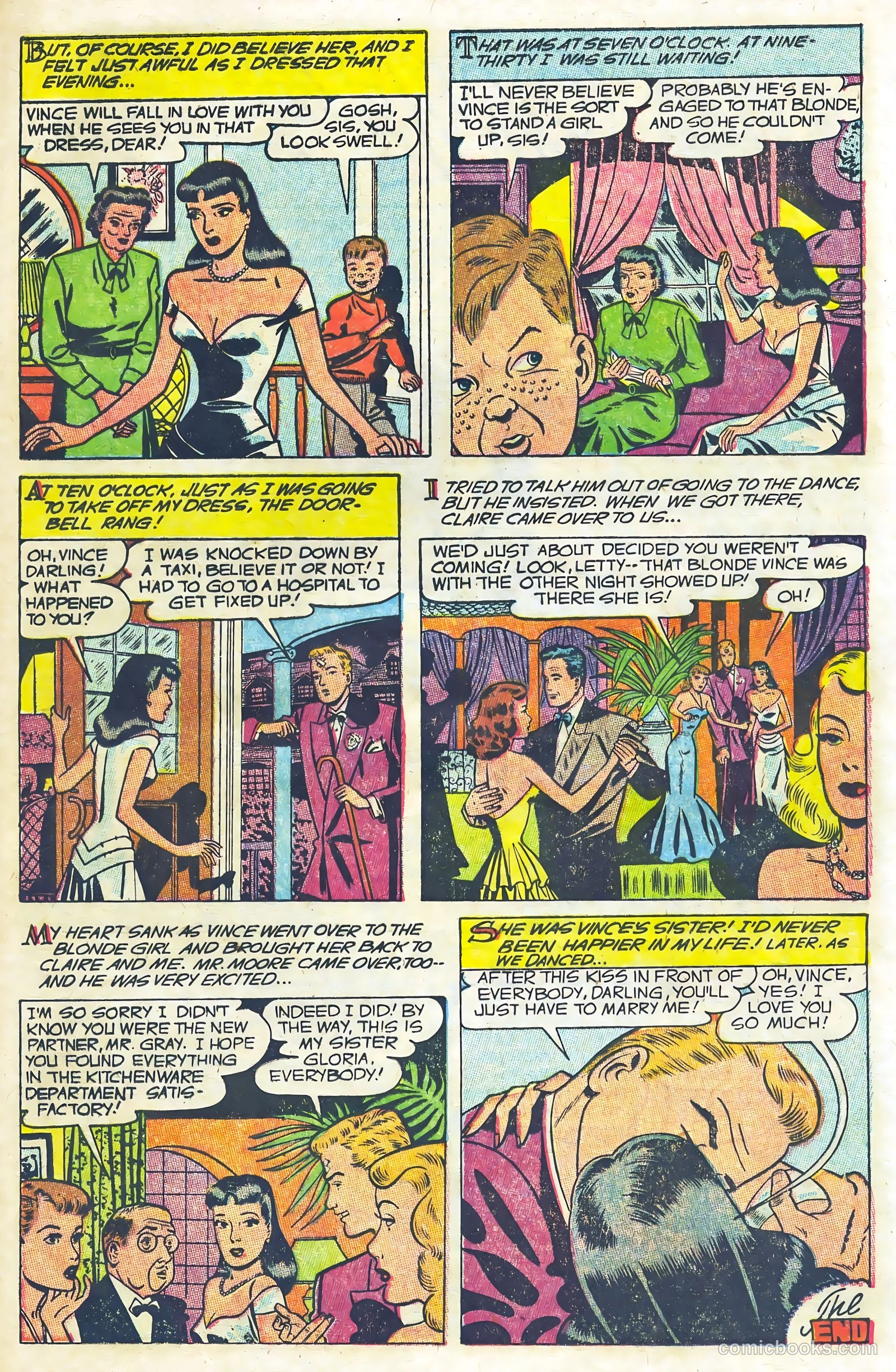 Complete Love Magazine #176 (1951) — page 17 of 36