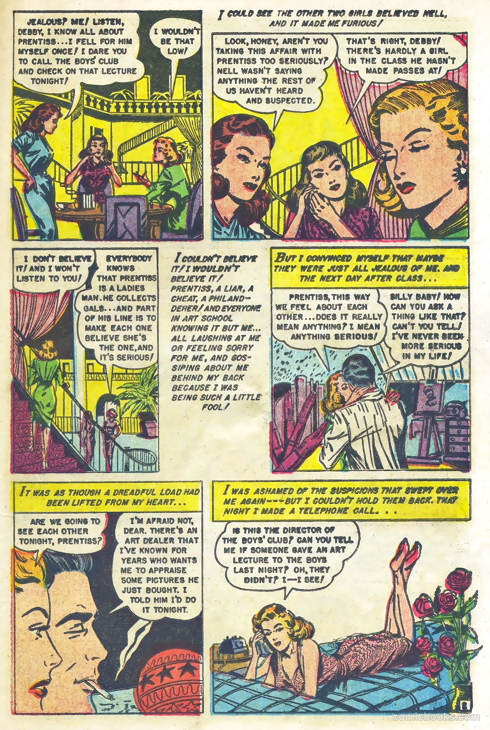 Complete Love Magazine #176 (1951) — page 19 of 36