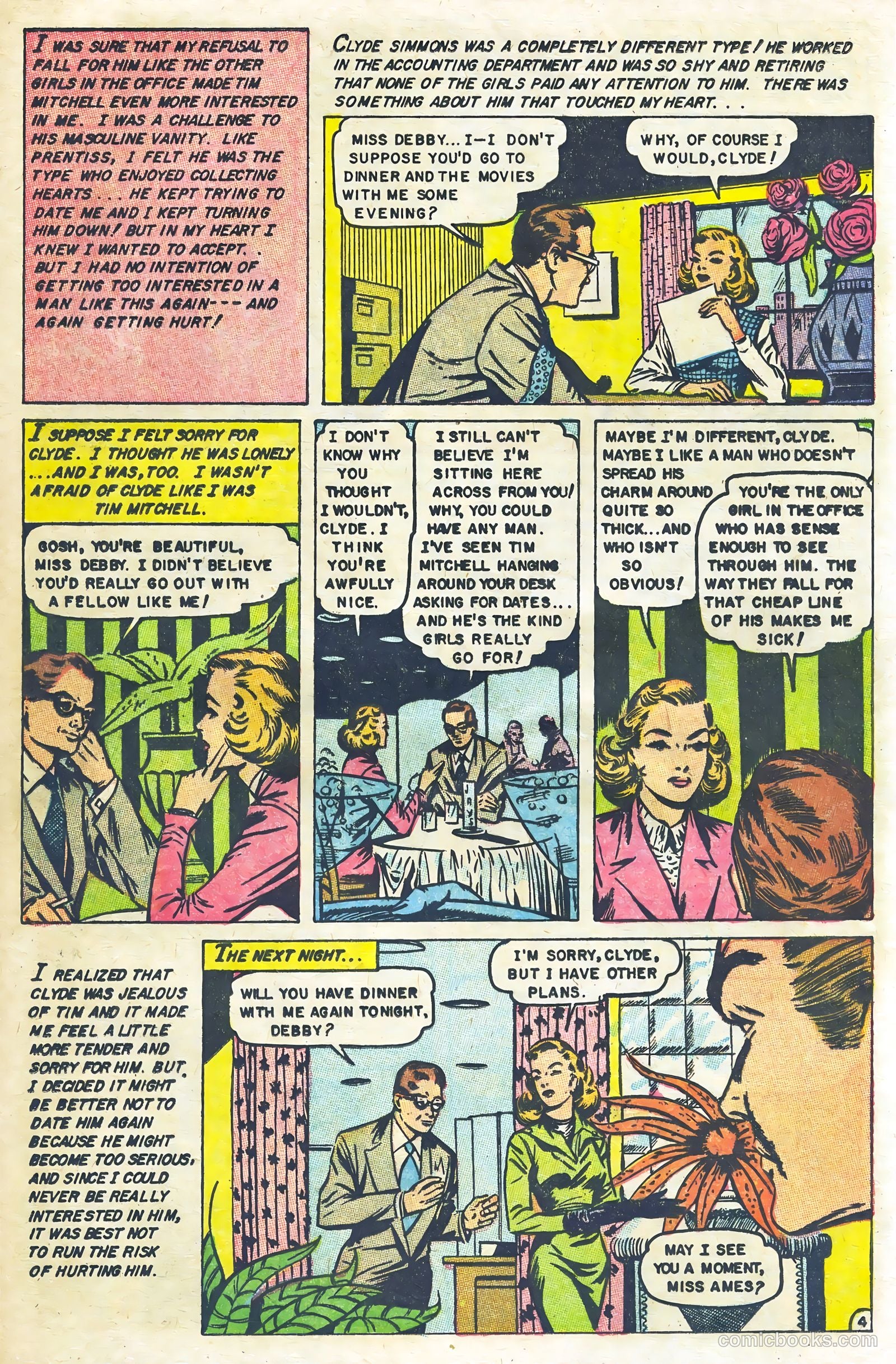 Complete Love Magazine #176 (1951) — page 21 of 36