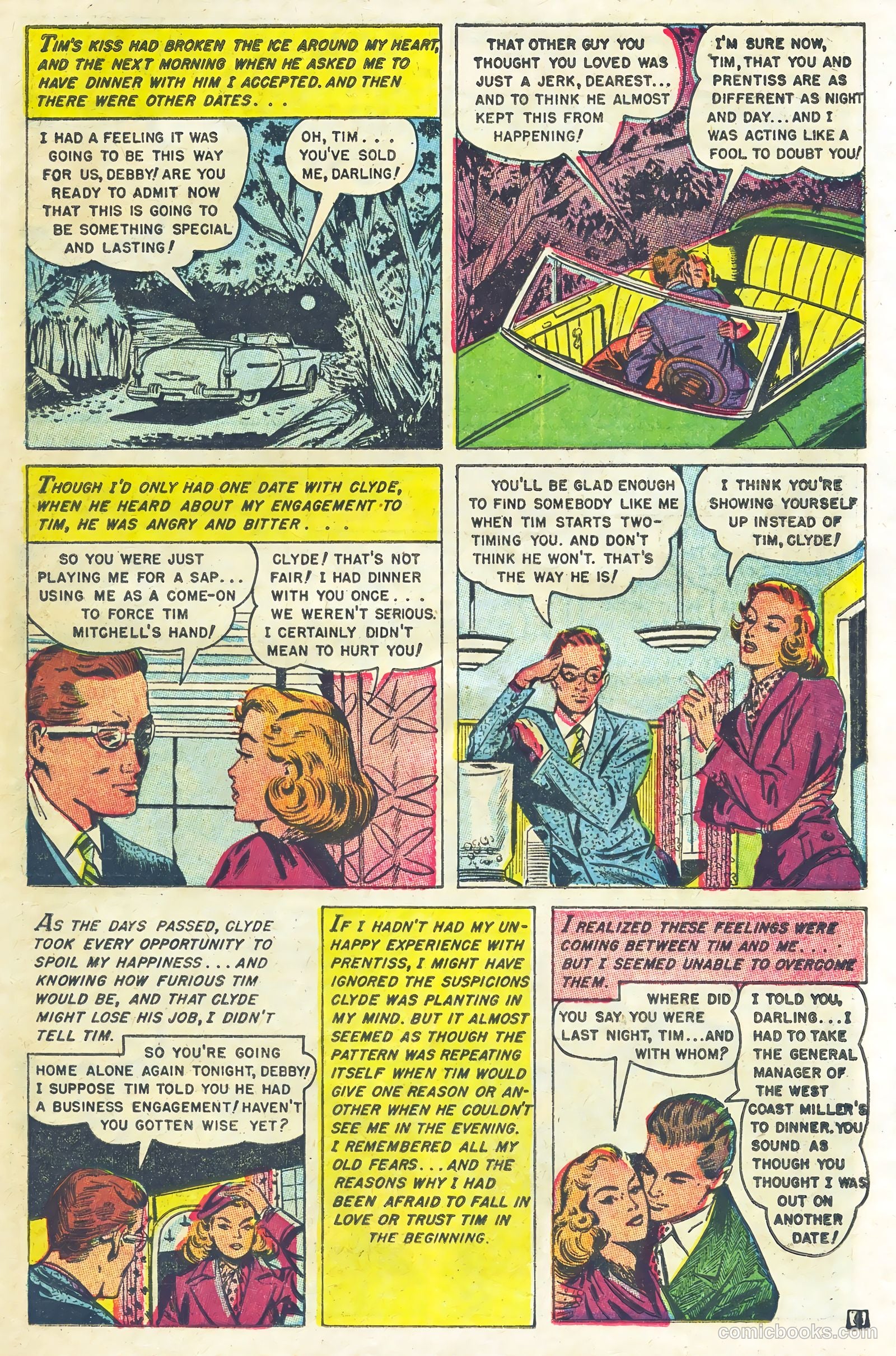 Complete Love Magazine #176 (1951) — page 23 of 36