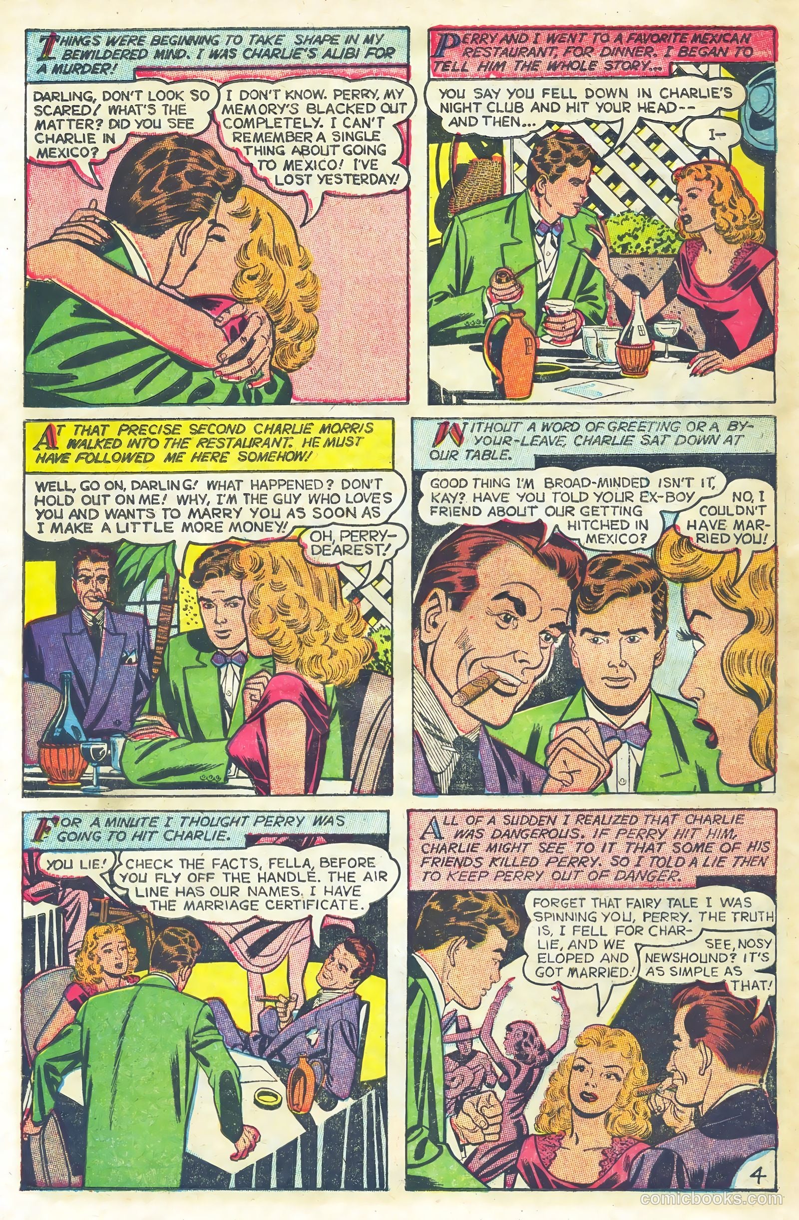 Complete Love Magazine #176 (1951) — page 30 of 36