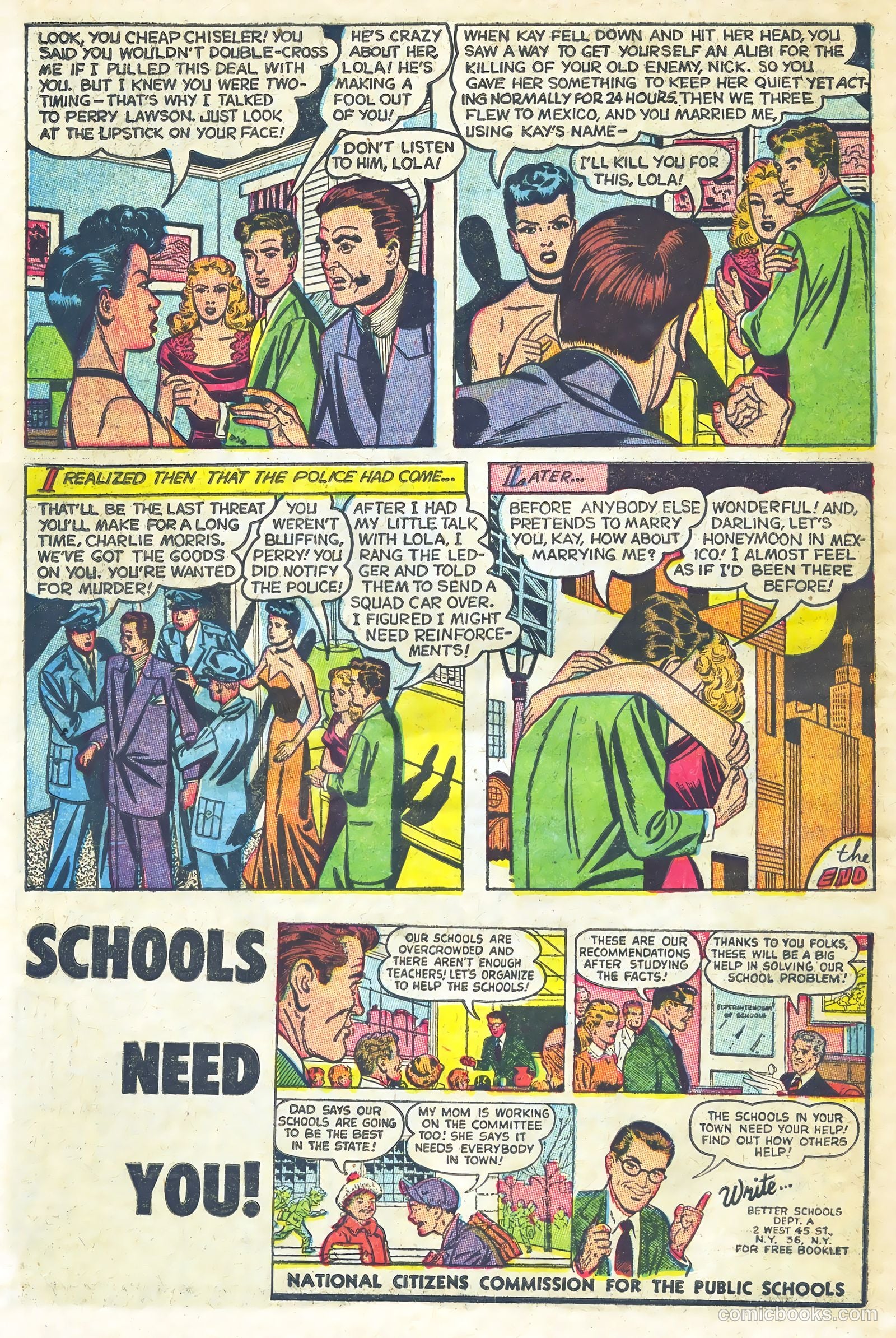 Complete Love Magazine #176 (1951) — page 34 of 36
