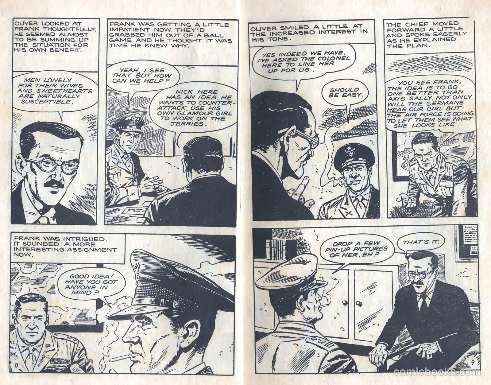 T.V. Picture Stories 19 - O.S.S. Operation Sweet Talk #1 — page 6 of 35