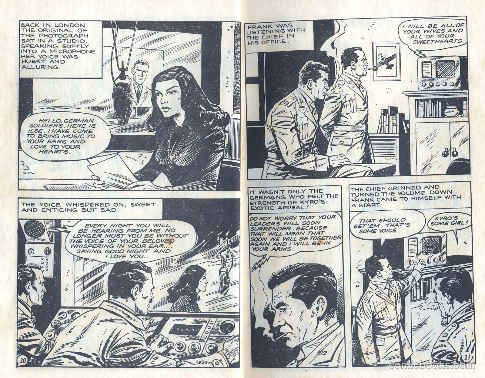 T.V. Picture Stories 19 - O.S.S. Operation Sweet Talk #1 — page 12 of 35