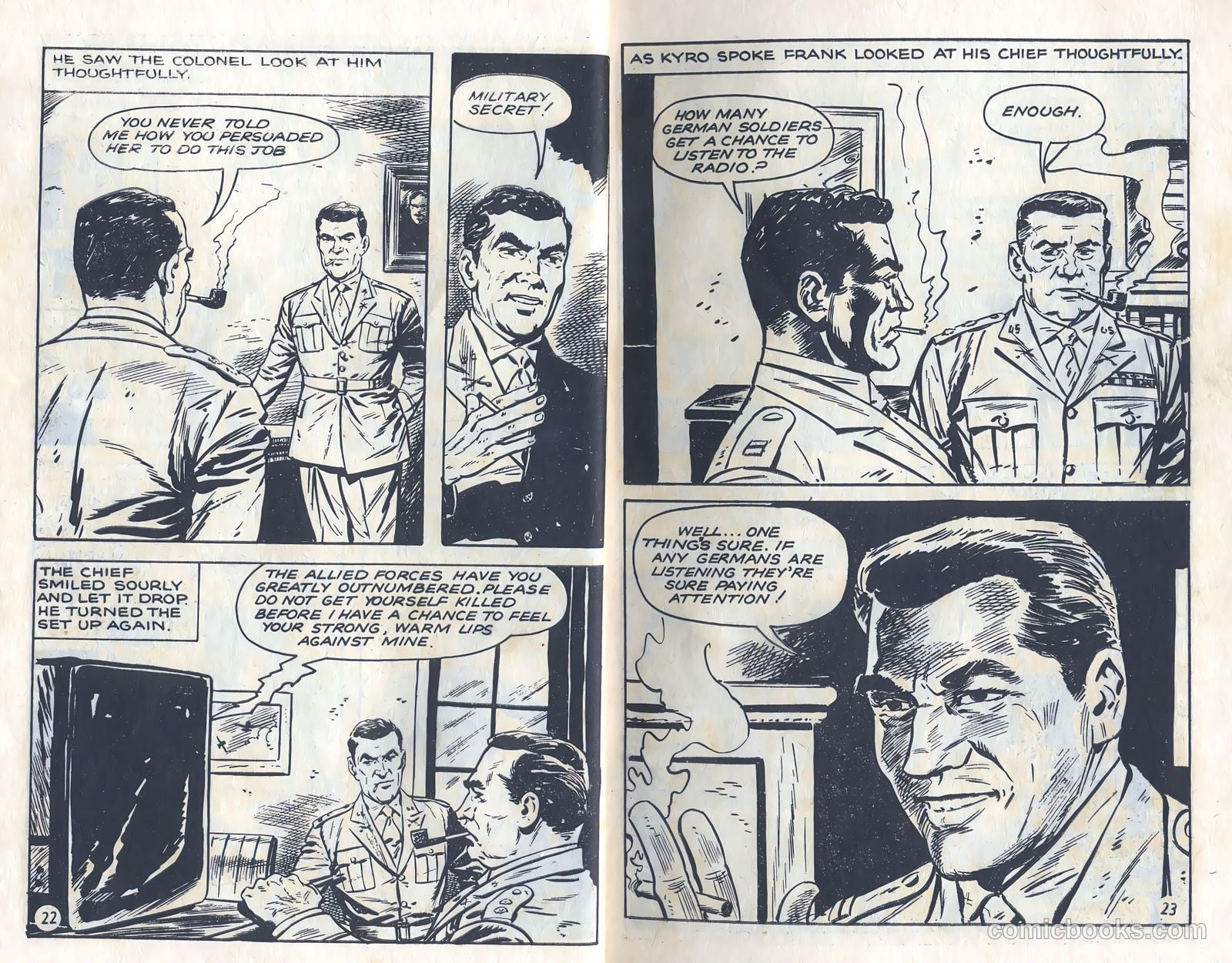 T.V. Picture Stories 19 - O.S.S. Operation Sweet Talk #1 — page 13 of 35
