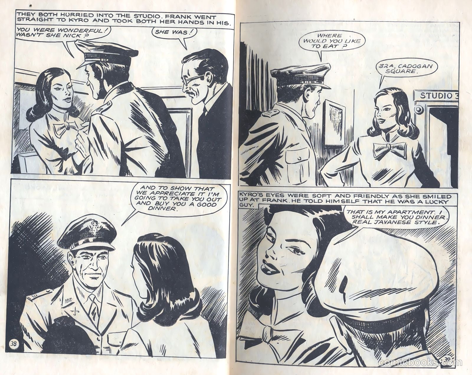 T.V. Picture Stories 19 - O.S.S. Operation Sweet Talk #1 — page 21 of 35