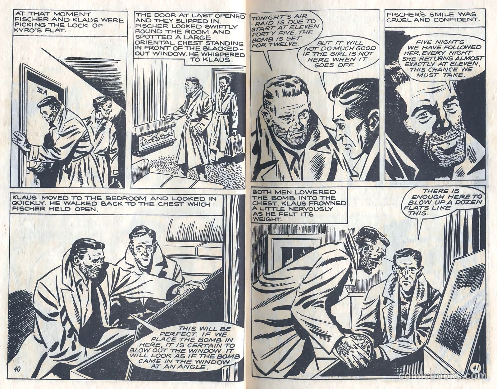T.V. Picture Stories 19 - O.S.S. Operation Sweet Talk #1 — page 22 of 35