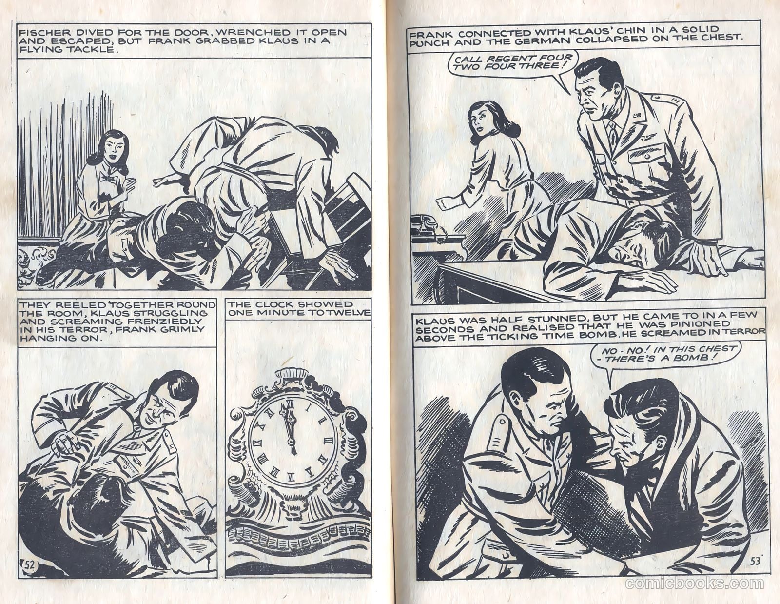 T.V. Picture Stories 19 - O.S.S. Operation Sweet Talk #1 — page 28 of 35