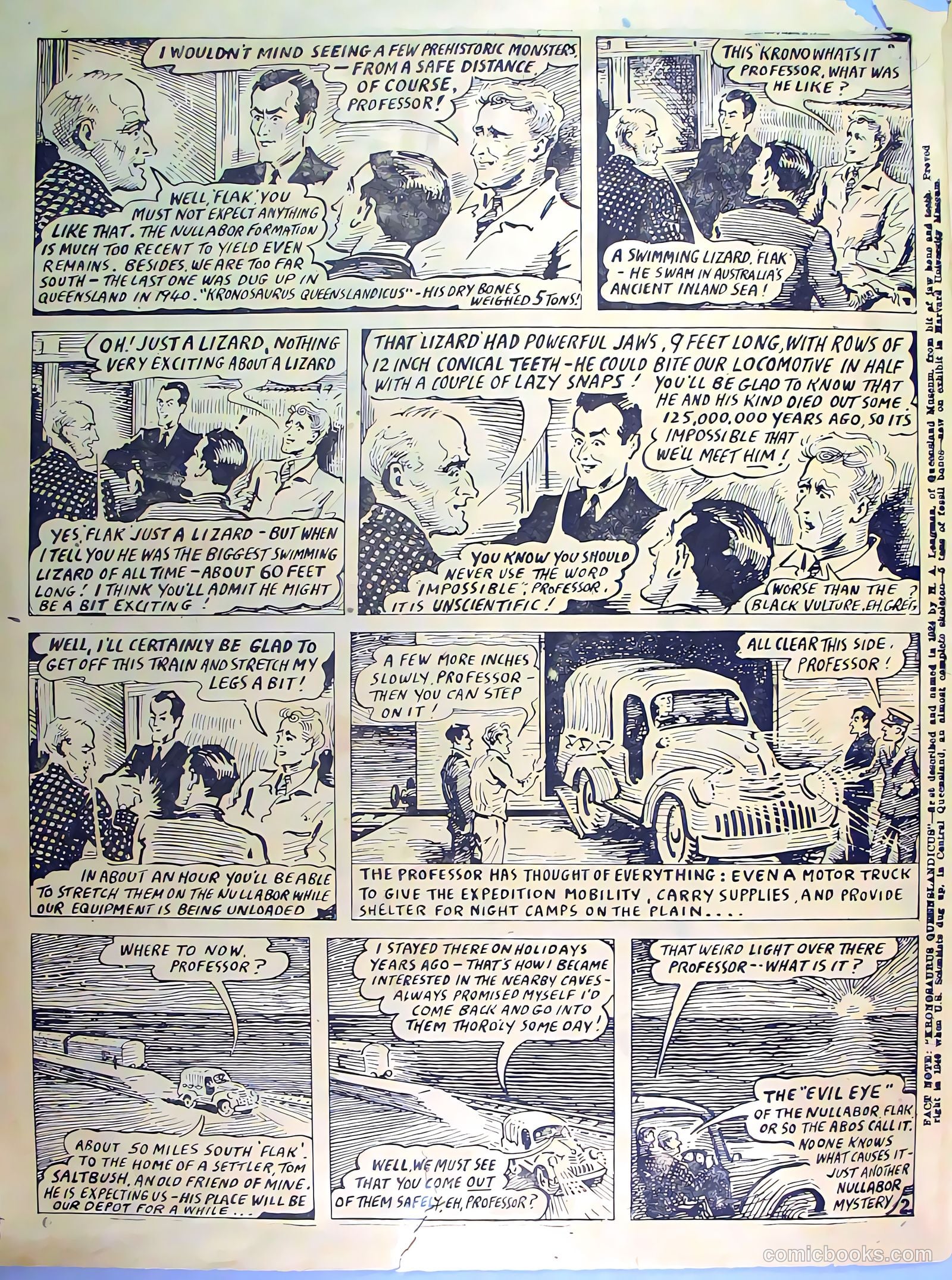 Desert-Dragon Comic #1 (1946) — page 2 of 16