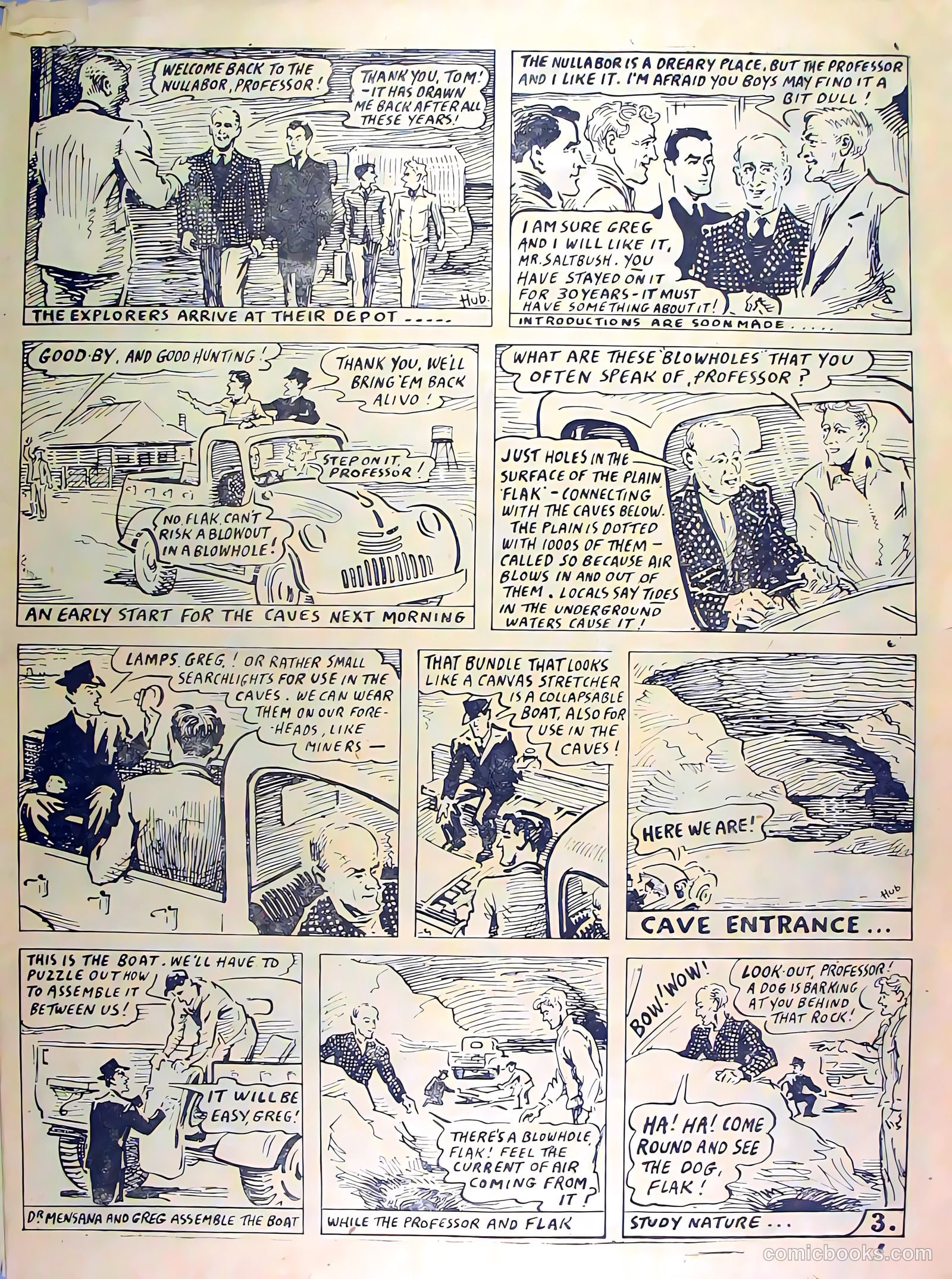 Desert-Dragon Comic #1 (1946) — page 3 of 16